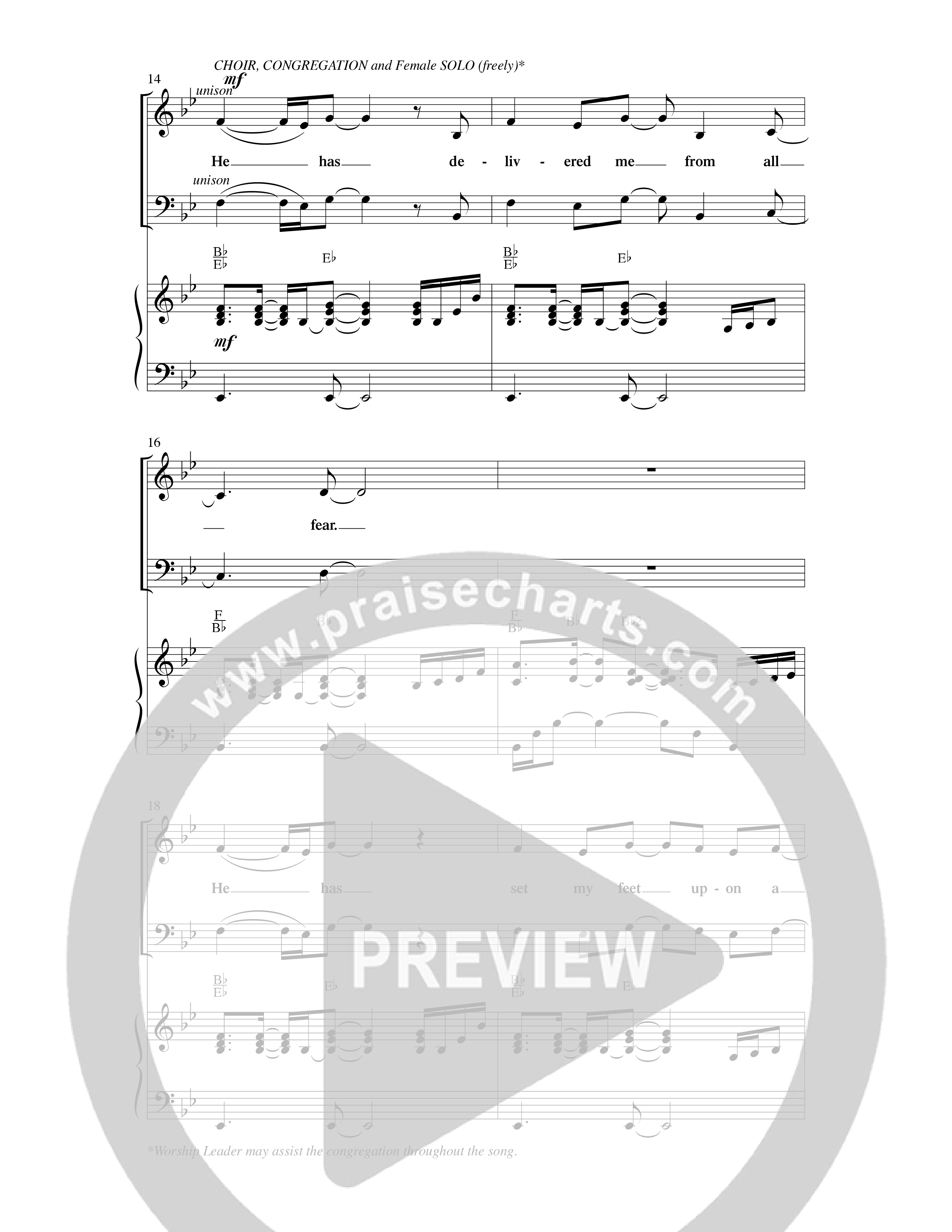 Made Me Glad (Choral Anthem SATB) Anthem (SATB/Piano) (Word Music Choral / Arr. Gary Rhodes / Orch. Don Marsh)