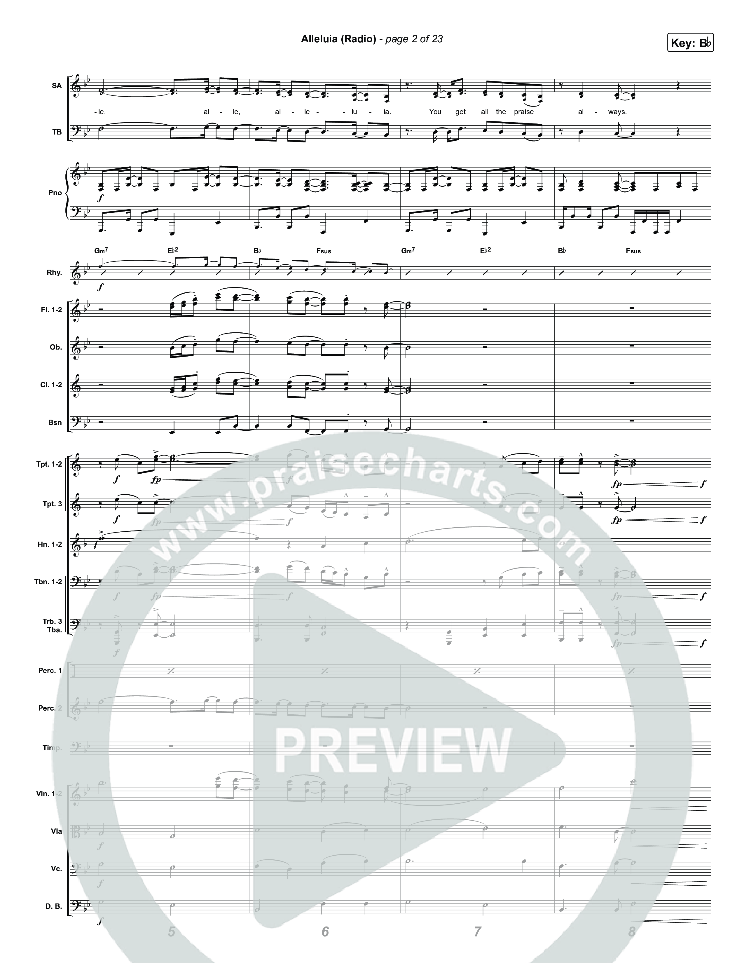 Alleluia (Radio) Orchestration (Elevation Worship)