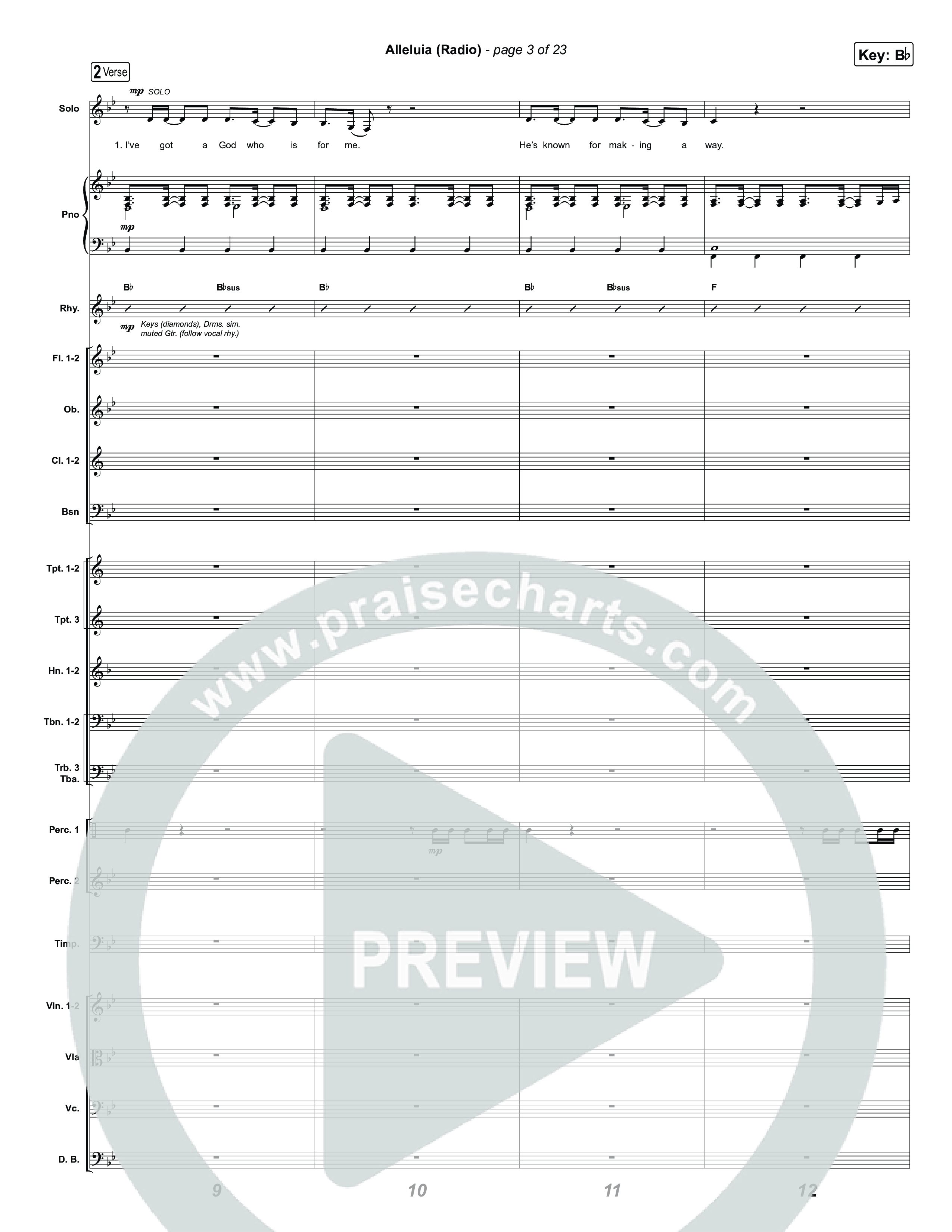 Alleluia (Radio) Orchestration (Elevation Worship)