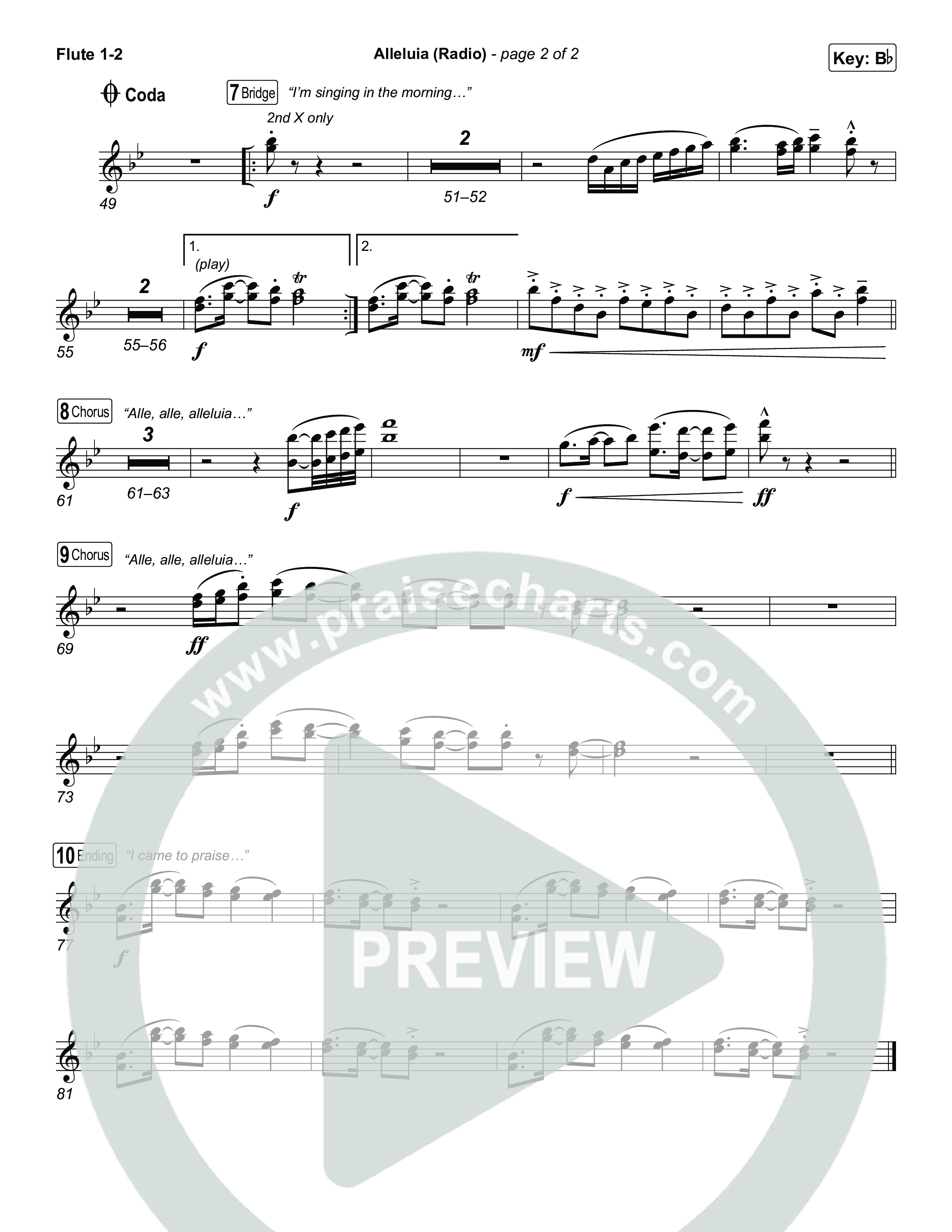 Alleluia (Radio) Wind Pack (Elevation Worship)