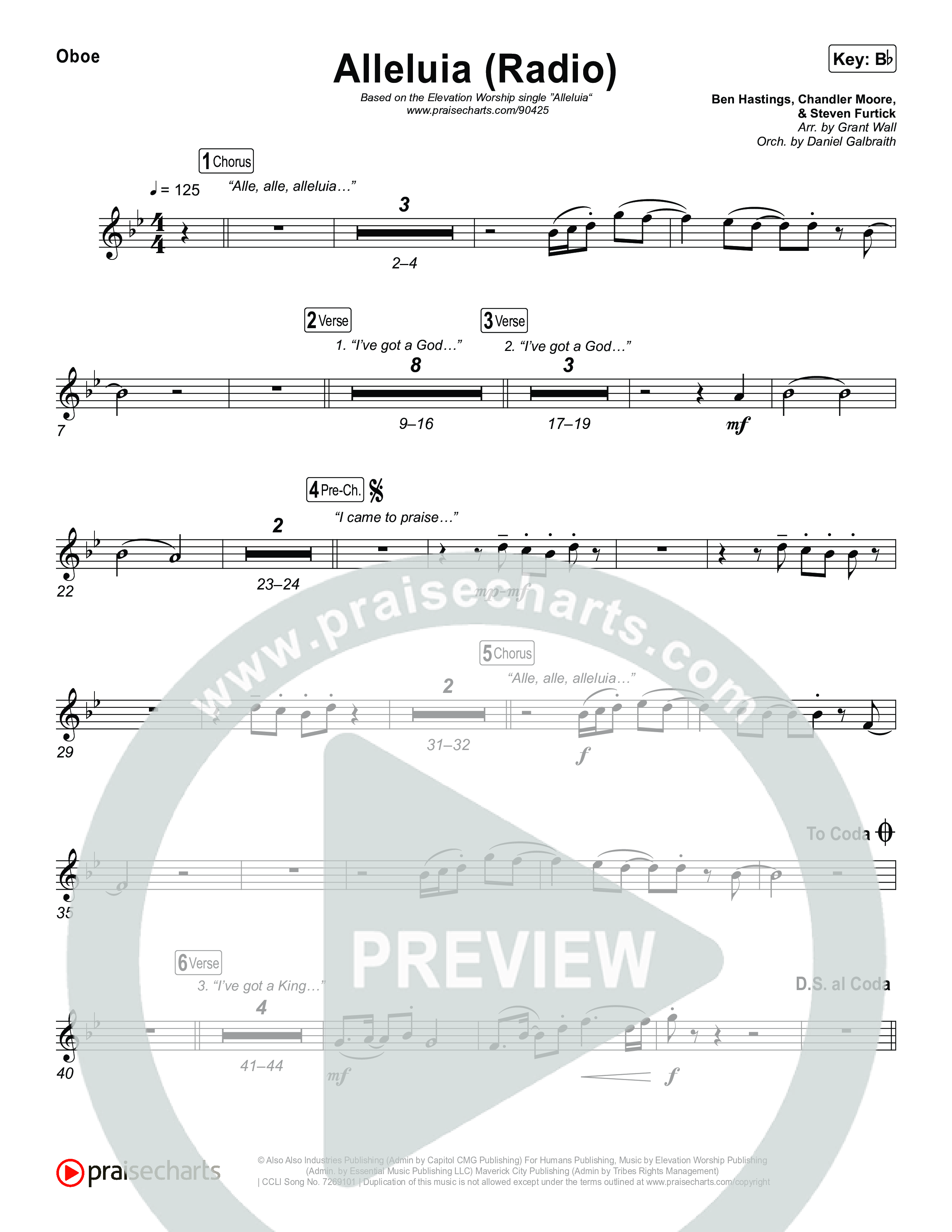 Alleluia (Radio) Wind Pack (Elevation Worship)
