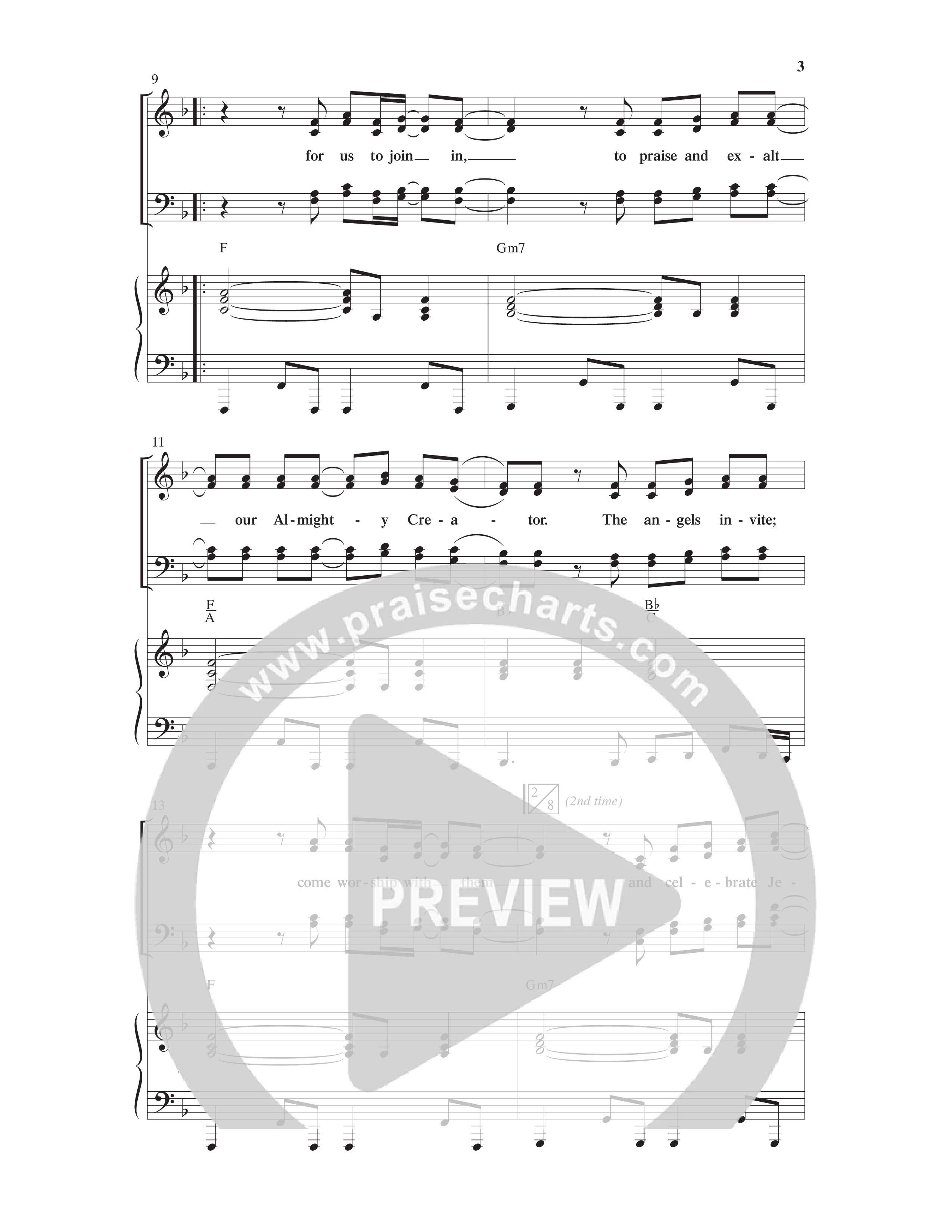 Heaven Awaits (Choral Anthem SATB) Anthem (SATB/Piano) (Word Music Choral / Arr. Dave Williamson)