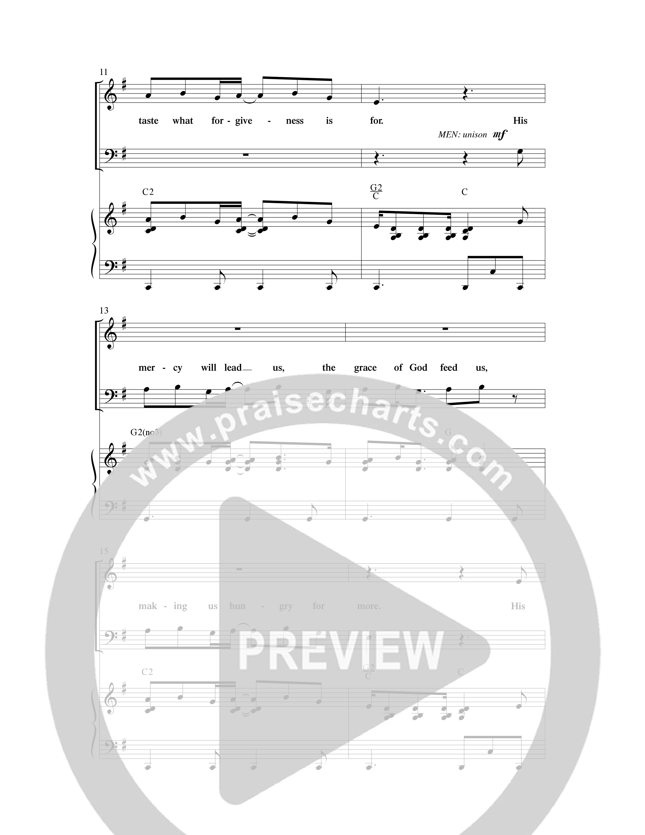 The Bread Has Been Broken (Choral Anthem SATB) Anthem (SATB/Piano) (Robert Sterling / Word Music Choral)