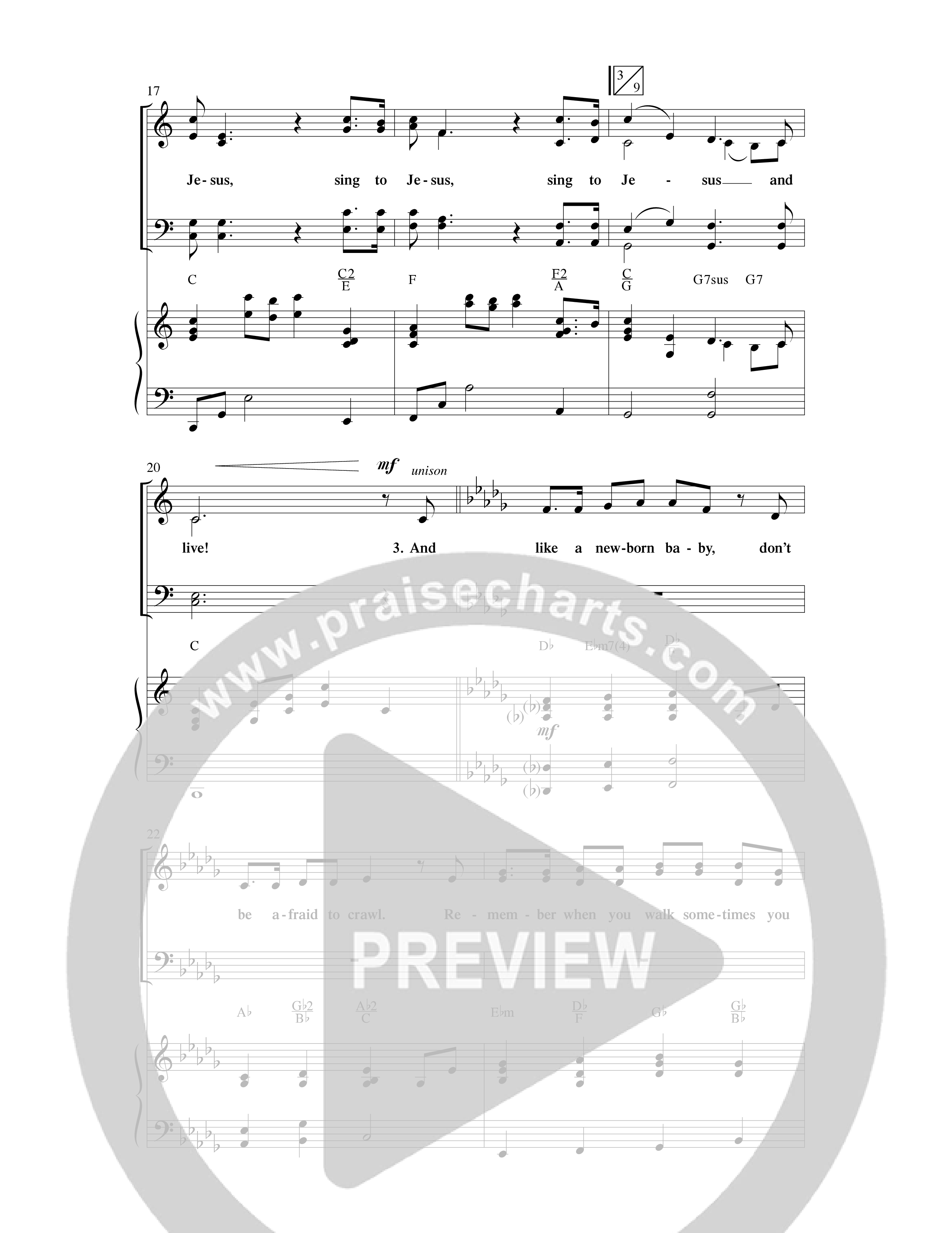 Untitled Hymn (Come To Jesus) (Choral Anthem SATB) Anthem (SATB/Piano) (Word Music Choral / Arr. Robert Sterling)