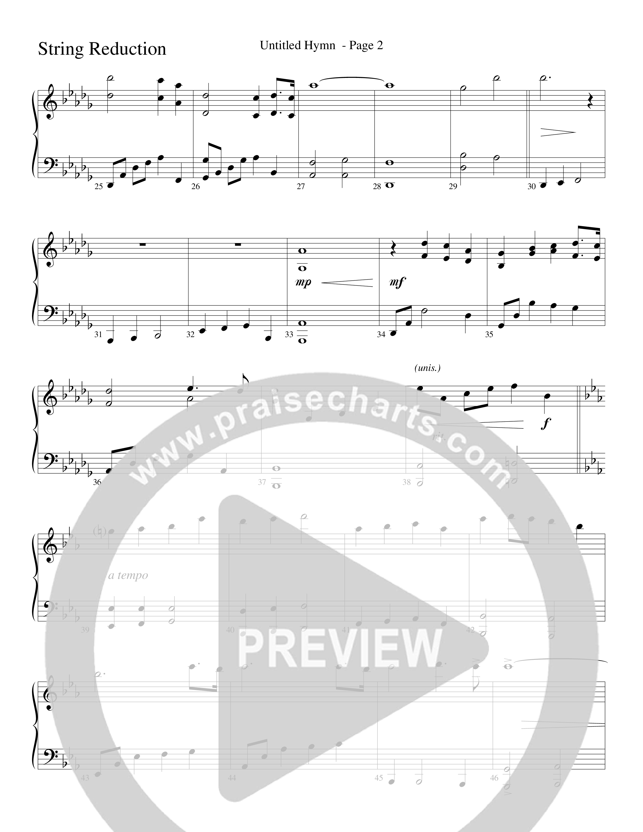 Untitled Hymn (Come To Jesus) (Choral Anthem SATB) String Reduction (Word Music Choral / Arr. Robert Sterling)