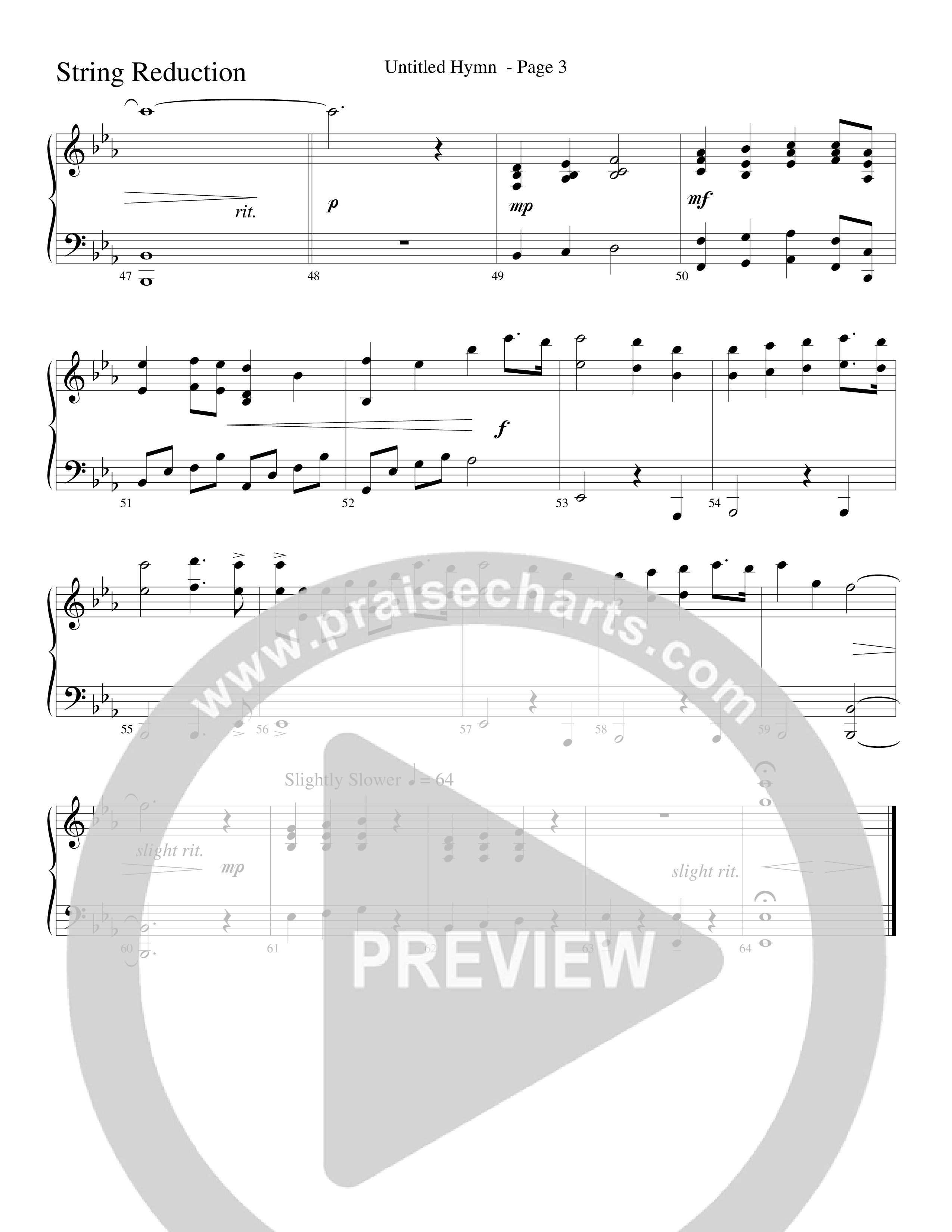 Untitled Hymn (Come To Jesus) (Choral Anthem SATB) String Reduction (Word Music Choral / Arr. Robert Sterling)