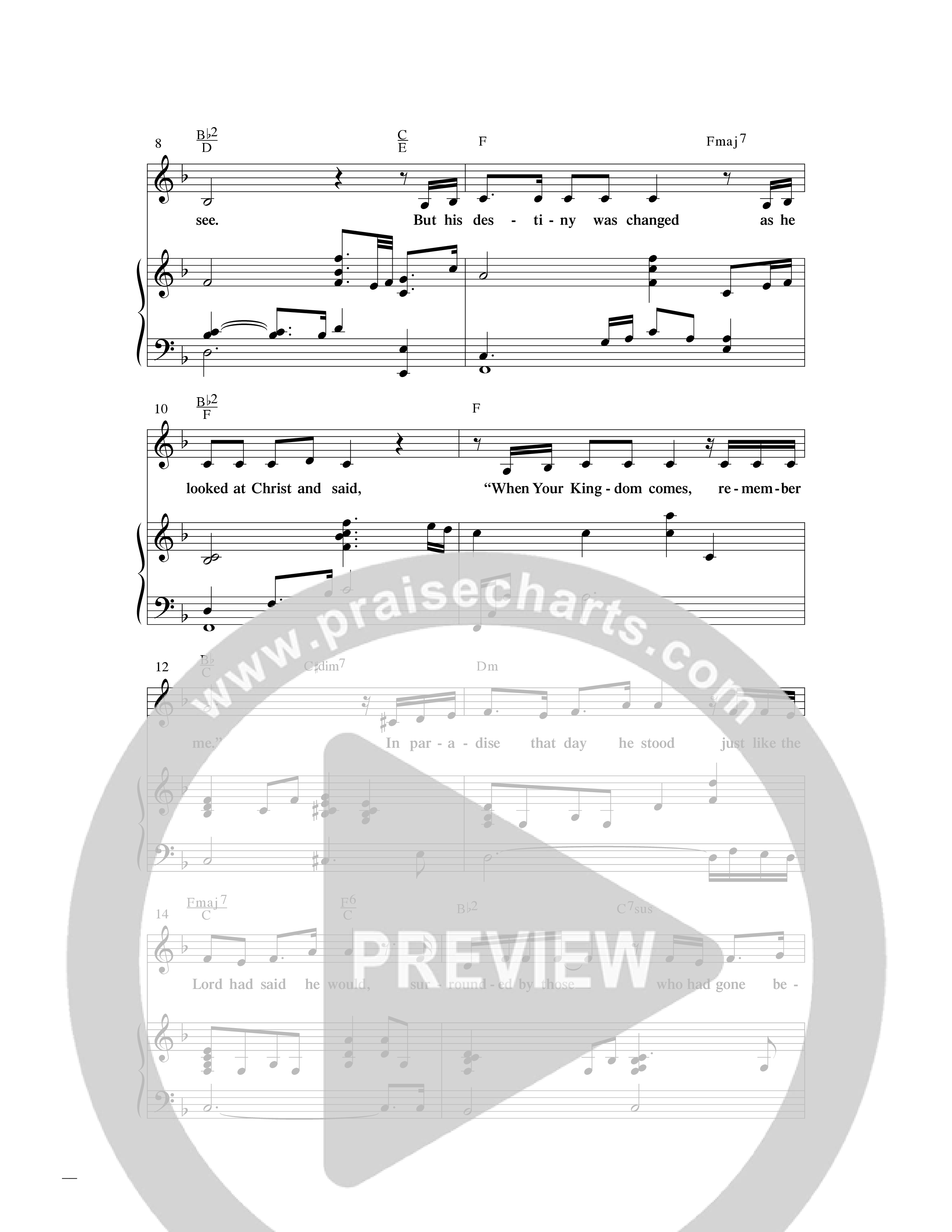 By The Way Of The Cross (Choral Anthem SATB) Anthem (SATB/Piano) (Word Music Choral / Arr. Mike Speck / Arr. Lari Goss / Arr. Danny Zaloudik)