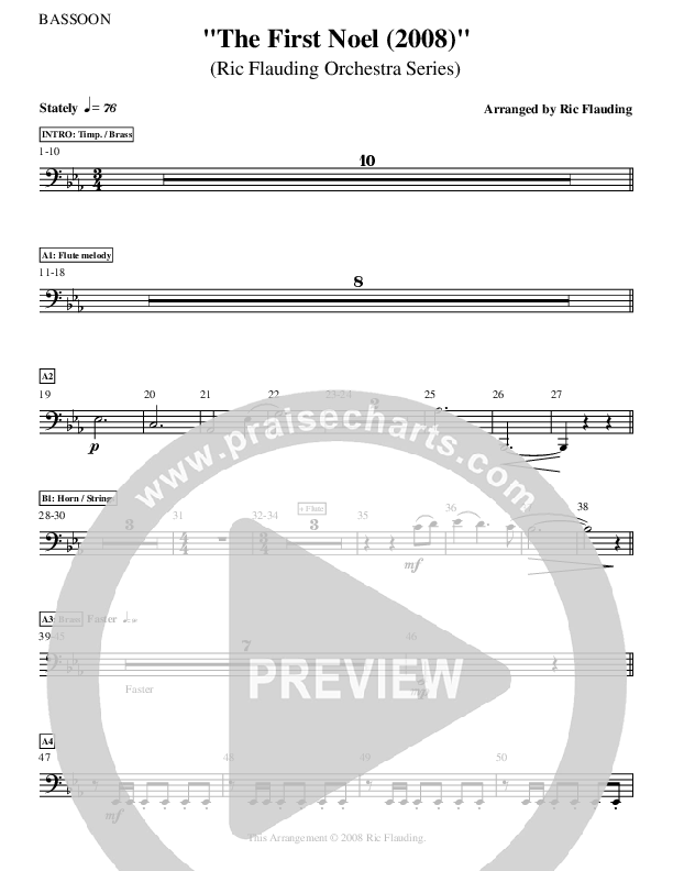 The First Noel Bassoon (Ric Flauding)