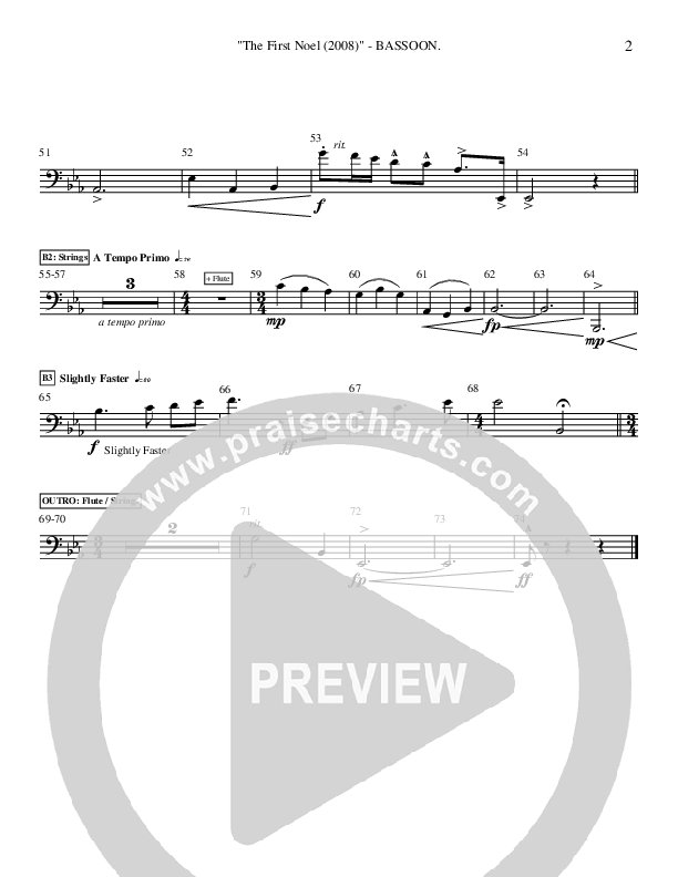 The First Noel Bassoon (Ric Flauding)