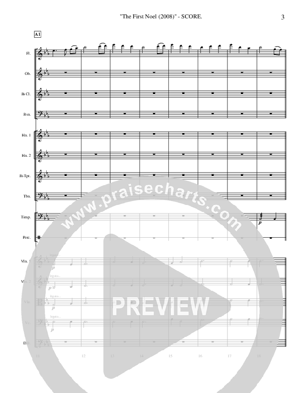 The First Noel Orchestration (Ric Flauding)