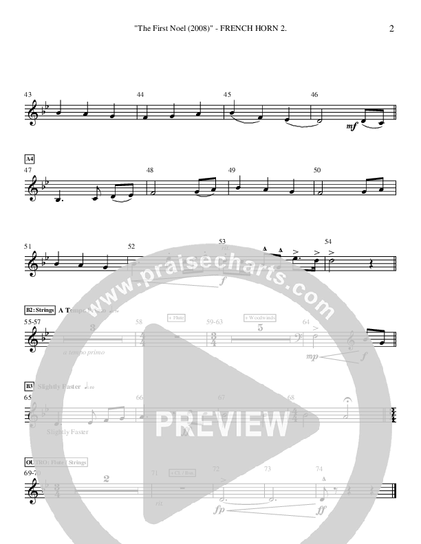 The First Noel French Horn 2 (Ric Flauding)