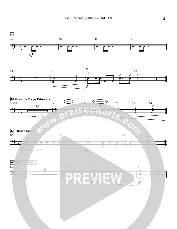 The First Noel Timpani (Ric Flauding)