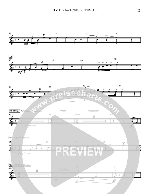 The First Noel Trumpet (Ric Flauding)