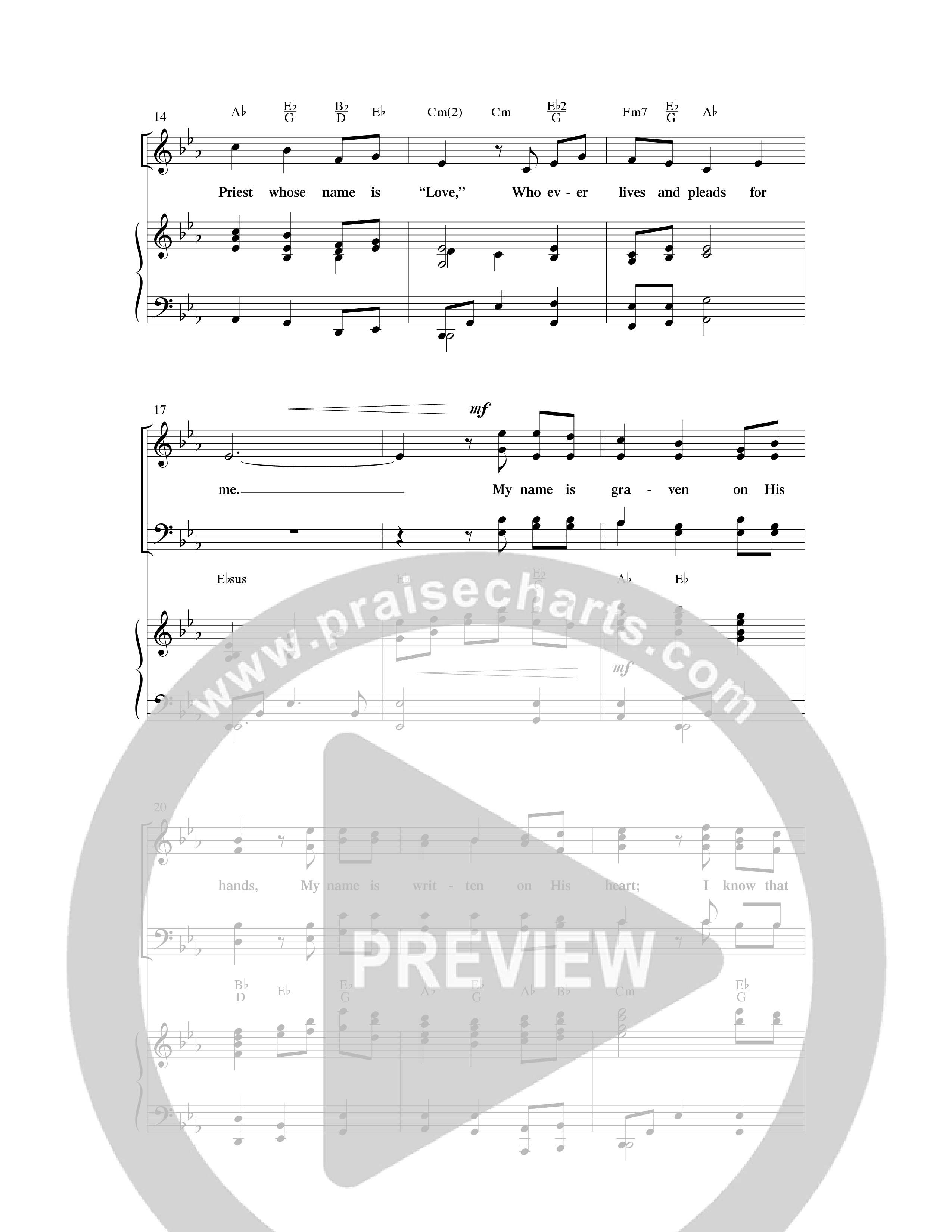 Before The Throne Of God Above (Choral Anthem SATB) Anthem (SATB/Piano) (Word Music Choral / Arr. Bruce Greer)