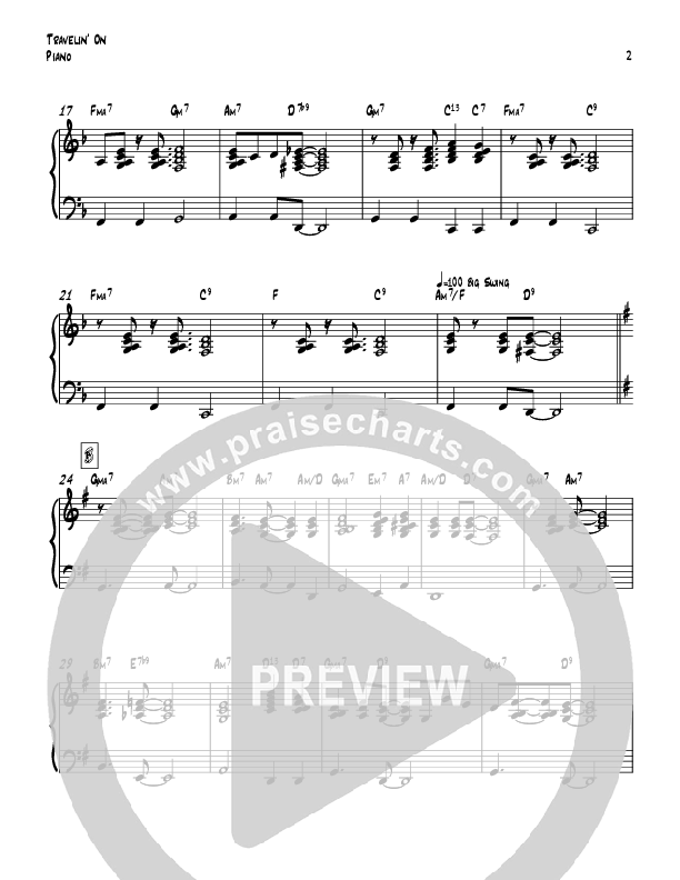 Travelin On (with When We All Get To Heaven) Piano Sheet (Todd Webb)