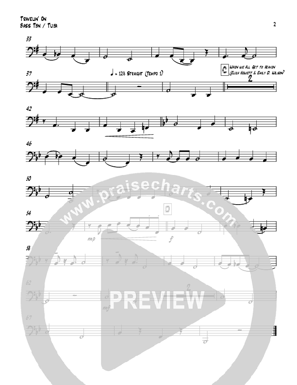 Travelin On (with When We All Get To Heaven) Tuba (Todd Webb)