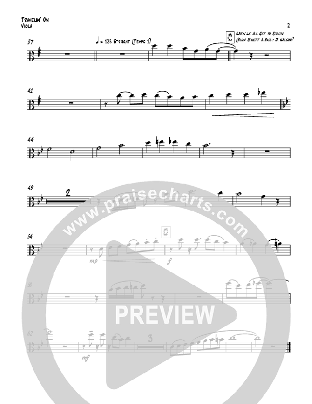 Travelin On (with When We All Get To Heaven) Viola (Todd Webb)