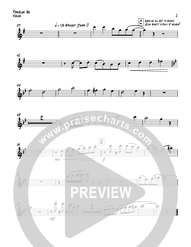 Travelin On (with When We All Get To Heaven) Violins (Todd Webb)