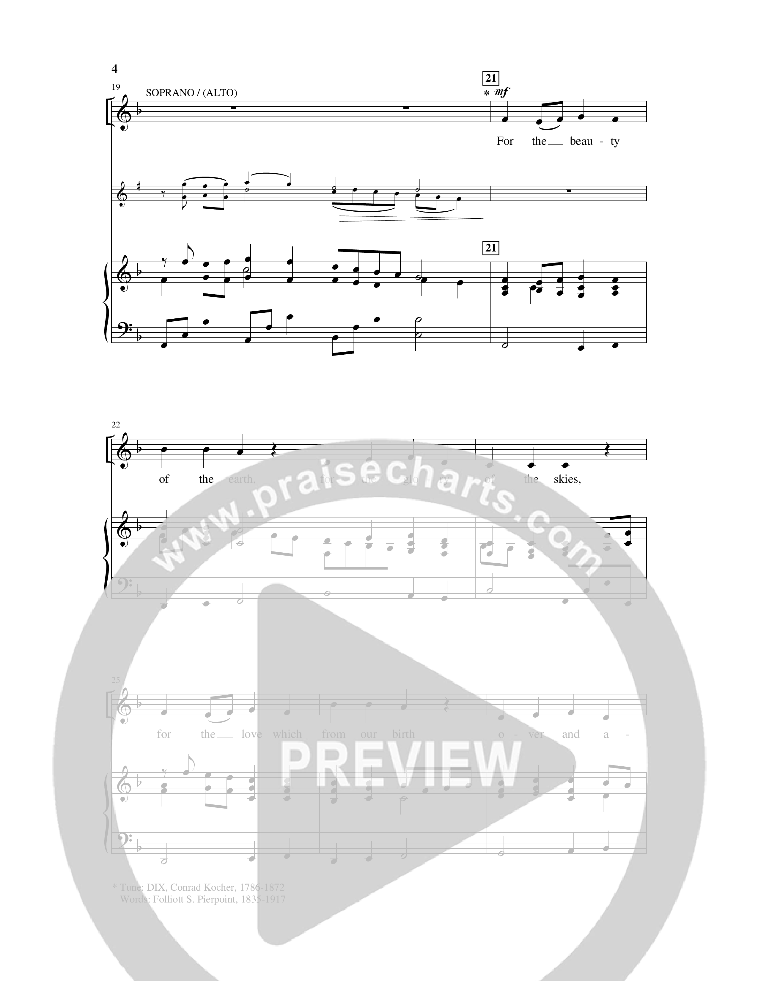 Simple Songs For All Seasons (A 5 Song Choral Collection) Song 1 (Piano SATB) (Arr. Ruth Schram)