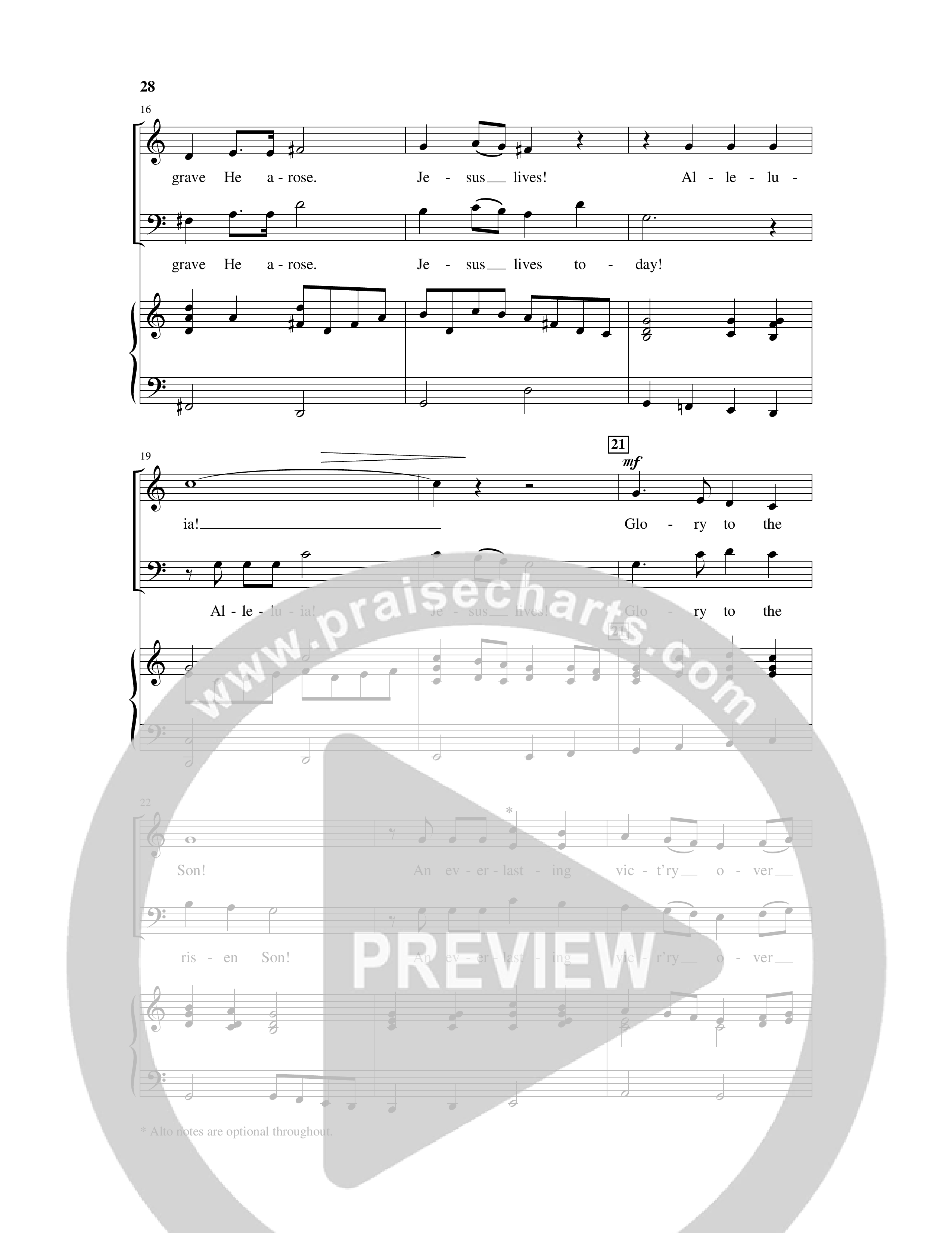 Simple Songs For All Seasons (A 5 Song Choral Collection) Song 4 (Piano SATB) (Arr. Ruth Schram)