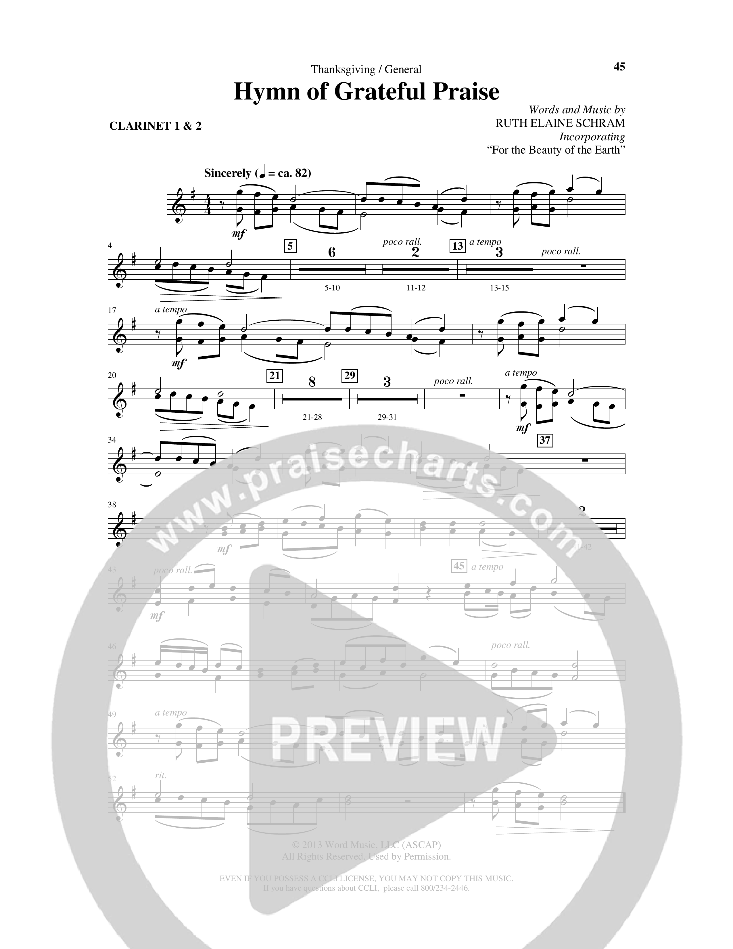 Simple Songs For All Seasons (A 5 Song Choral Collection) Song 6 (Piano SATB) (Arr. Ruth Schram)
