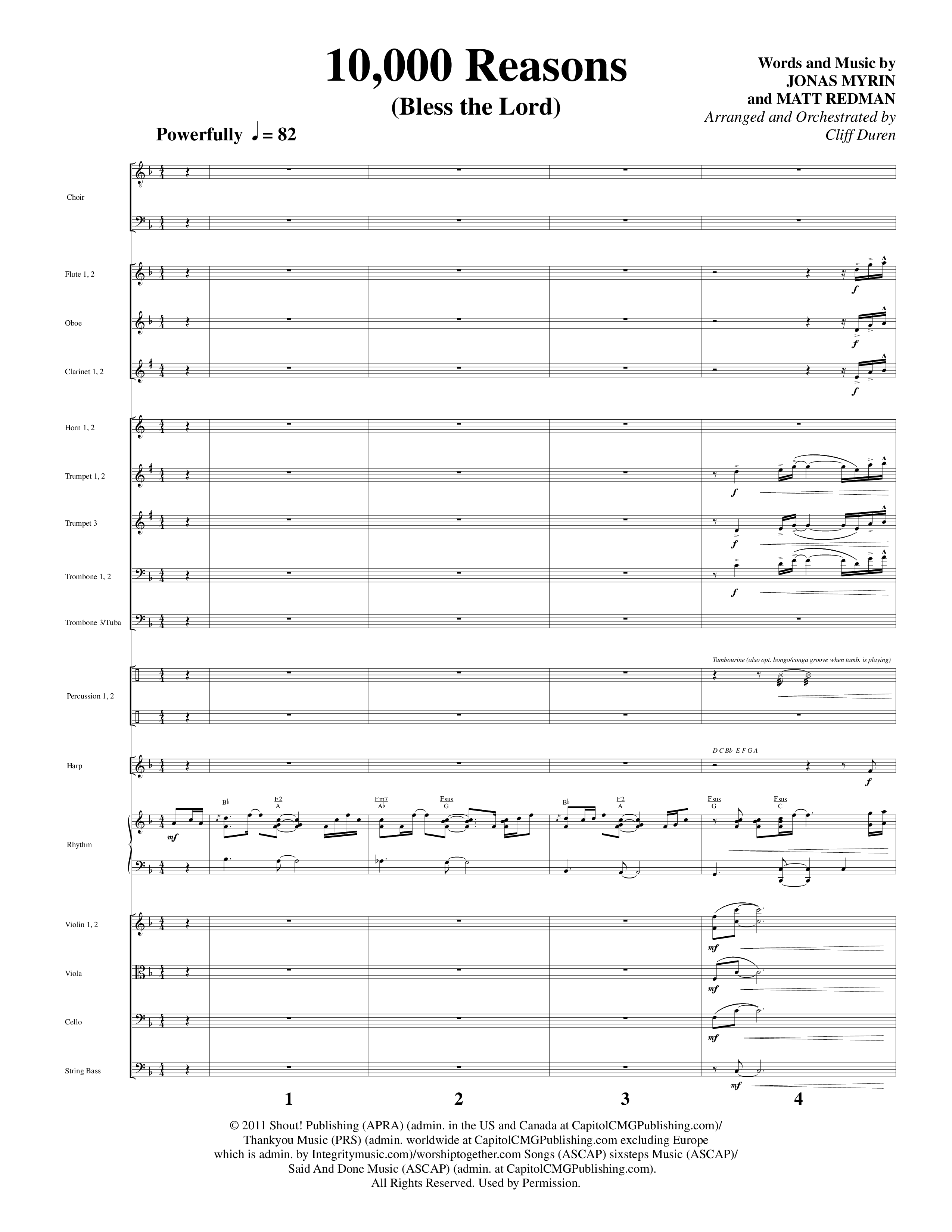 1st Corinithians 16:13 Men's Choir Book (7 Song Choral Collection) Orchestrations (SATB) (Word Music Choral)