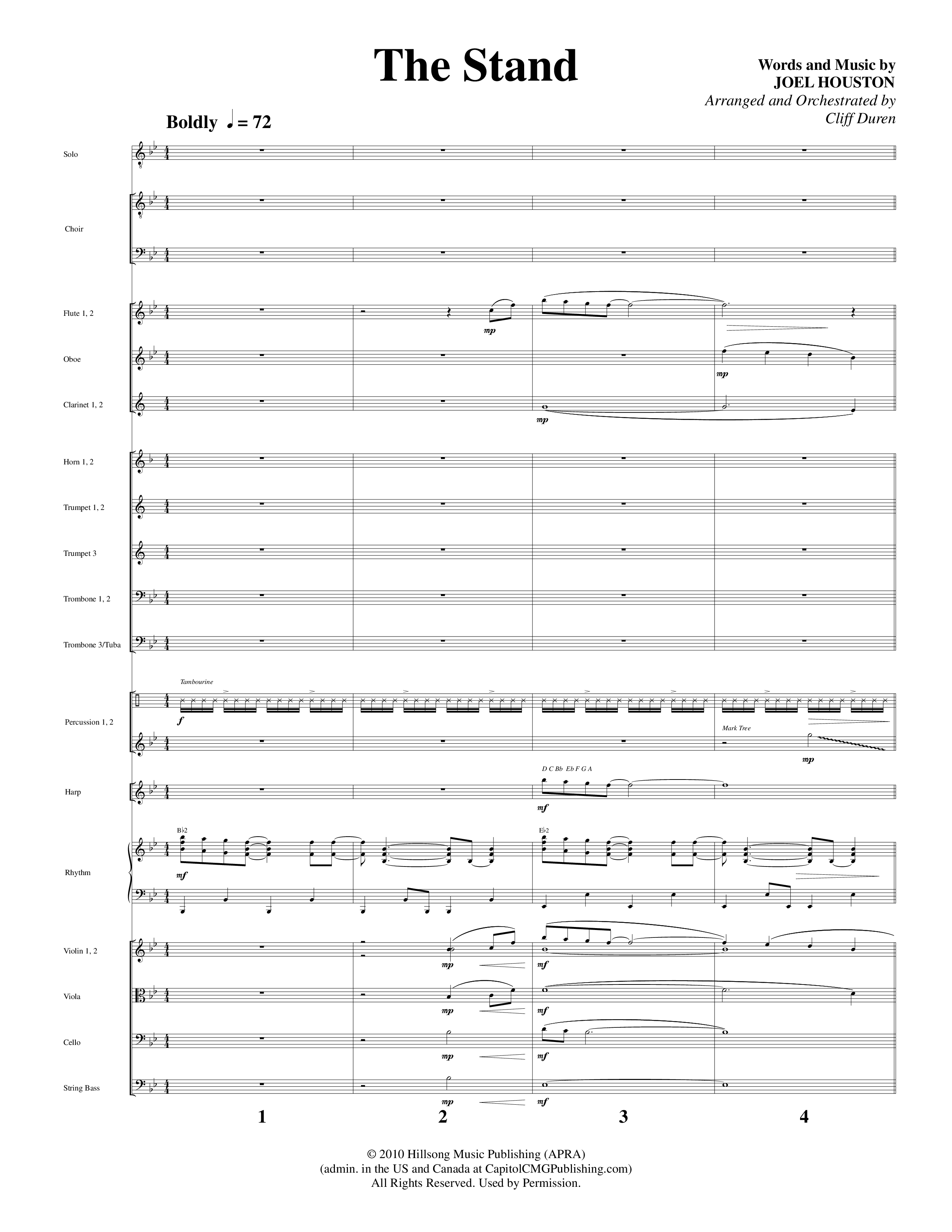 1st Corinithians 16:13 Men's Choir Book (7 Song Choral Collection) Song 4 (Orchestration) (Word Music Choral)