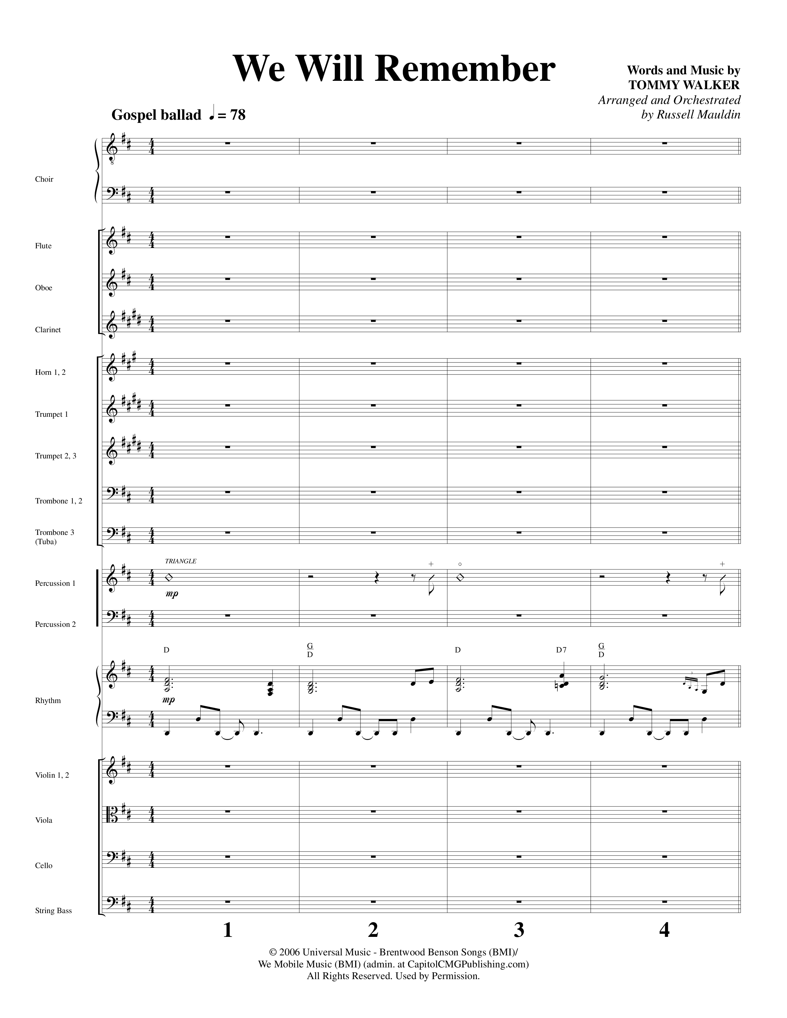 1st Corinithians 16:13 Men's Choir Book (7 Song Choral Collection) Song 6 (Orchestration) (Word Music Choral)