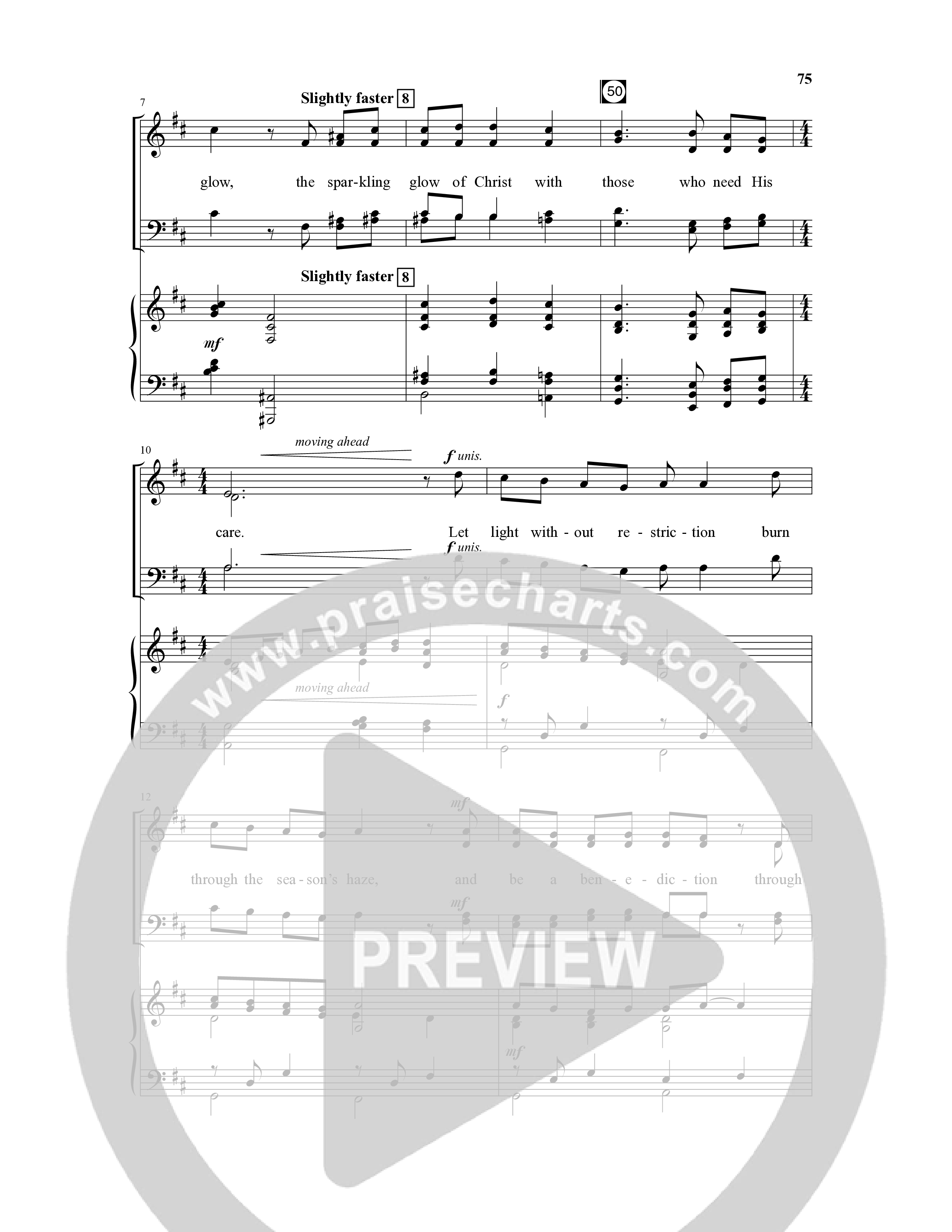 The Sounding Joy (9 Song Choral Collection) Song 9 (Piano SATB) (Arr. Benjamin Harlan / Arr. Bryan Jeffery Leech / Orch. Bruce Greer)