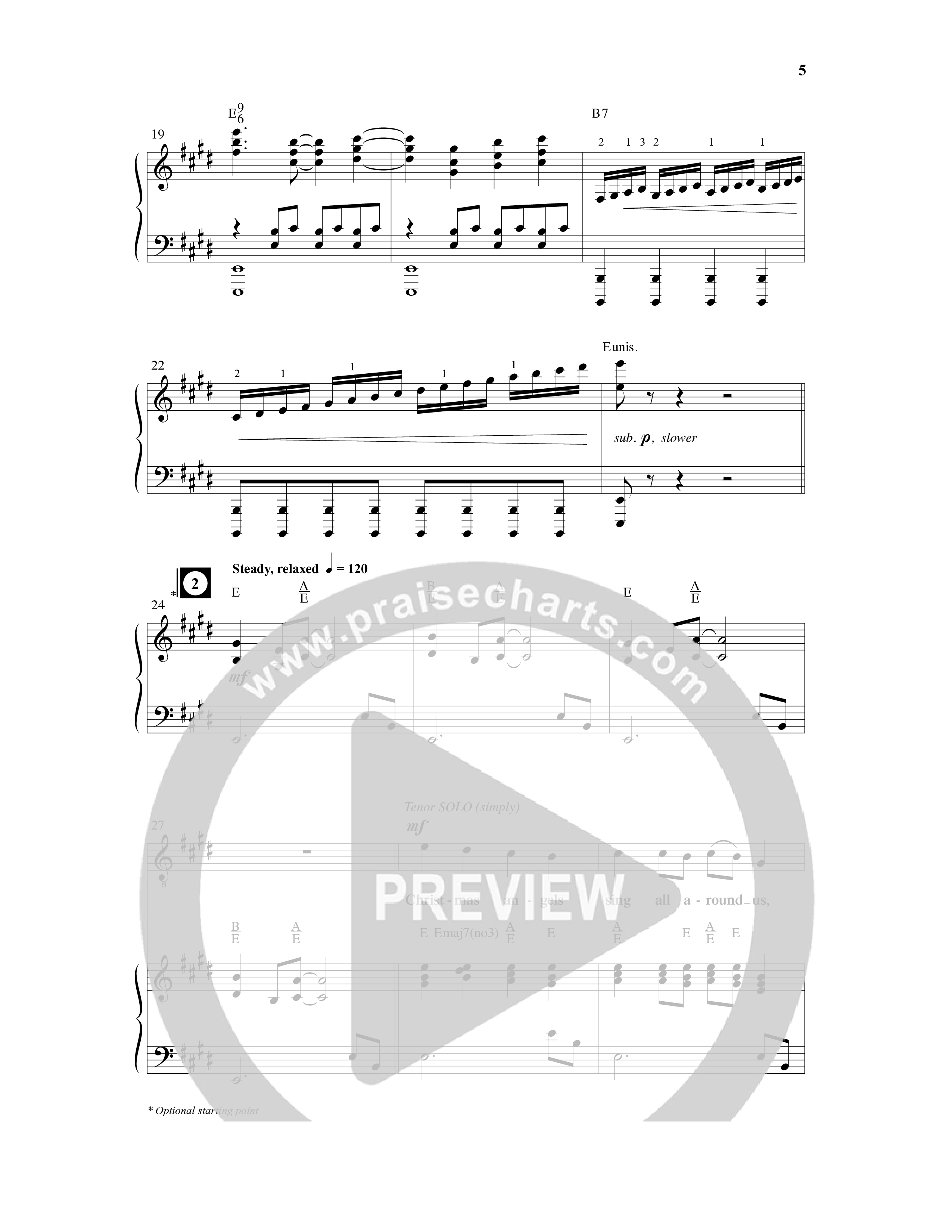 A Merry Clydesdale Christmas (12 Song Choral Collection) Song 2 (Piano SATB) (Arr. David Clydesdale)