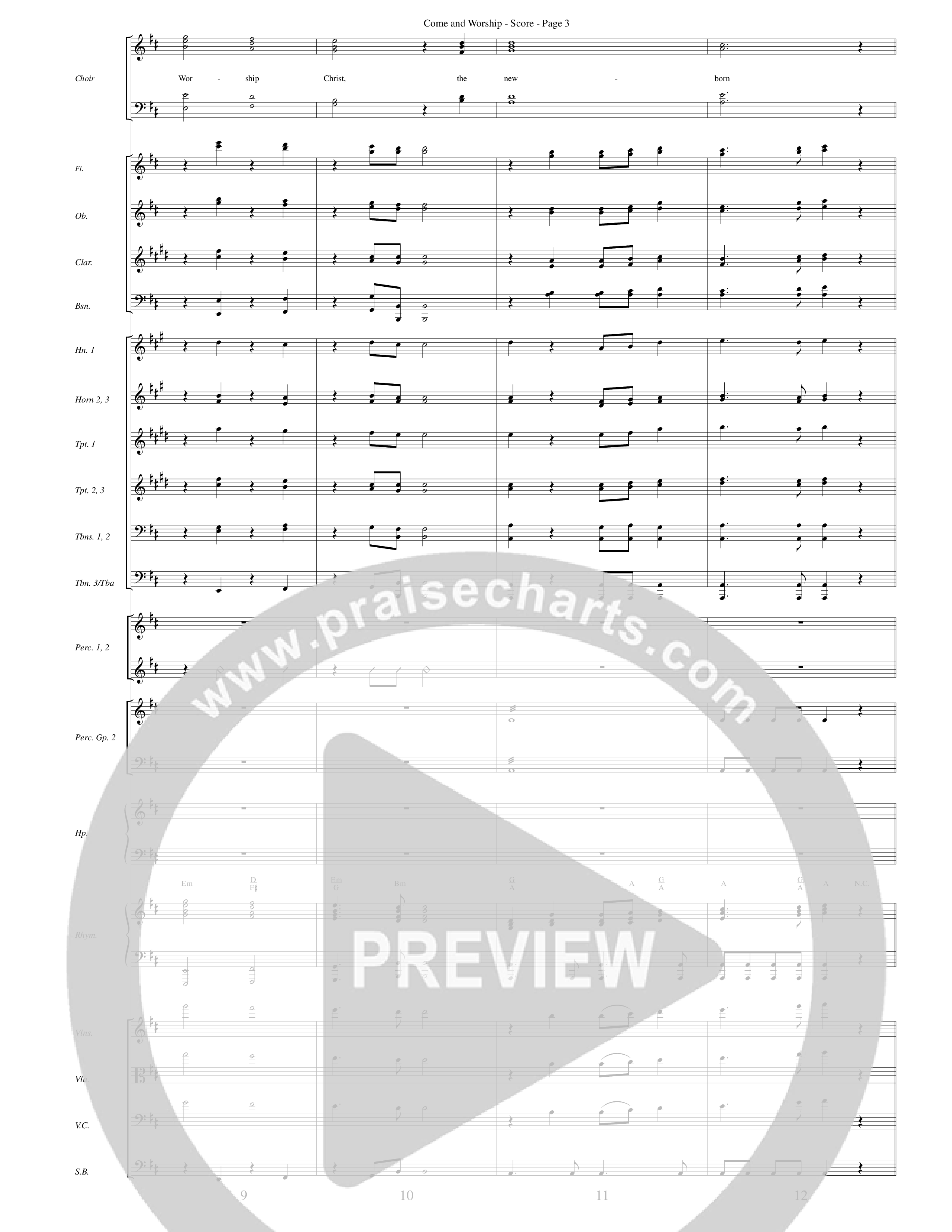 A Merry Clydesdale Christmas (12 Song Choral Collection) Song 3 (Orchestration) (Arr. David Clydesdale)