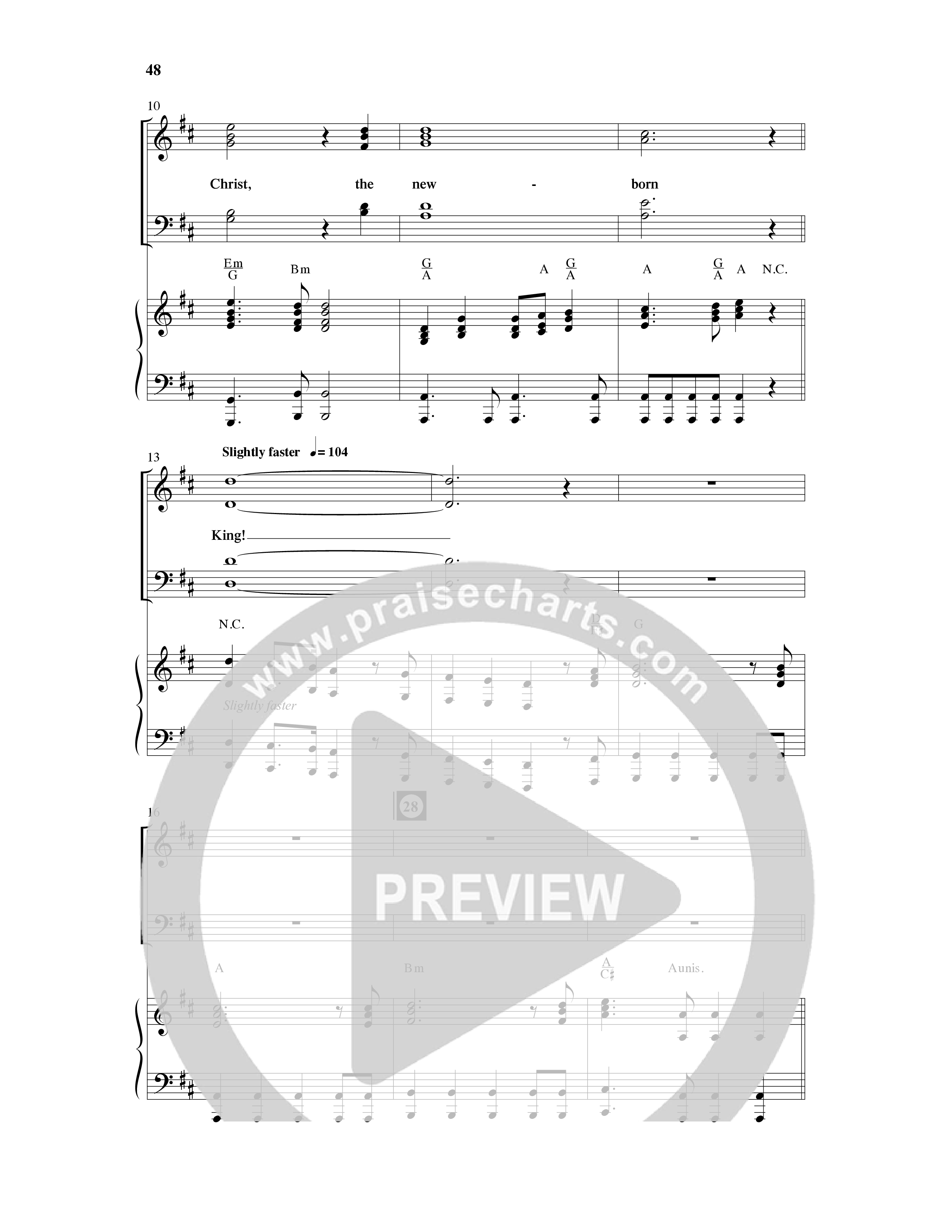 A Merry Clydesdale Christmas (12 Song Choral Collection) Song 3 (Piano SATB) (Arr. David Clydesdale)