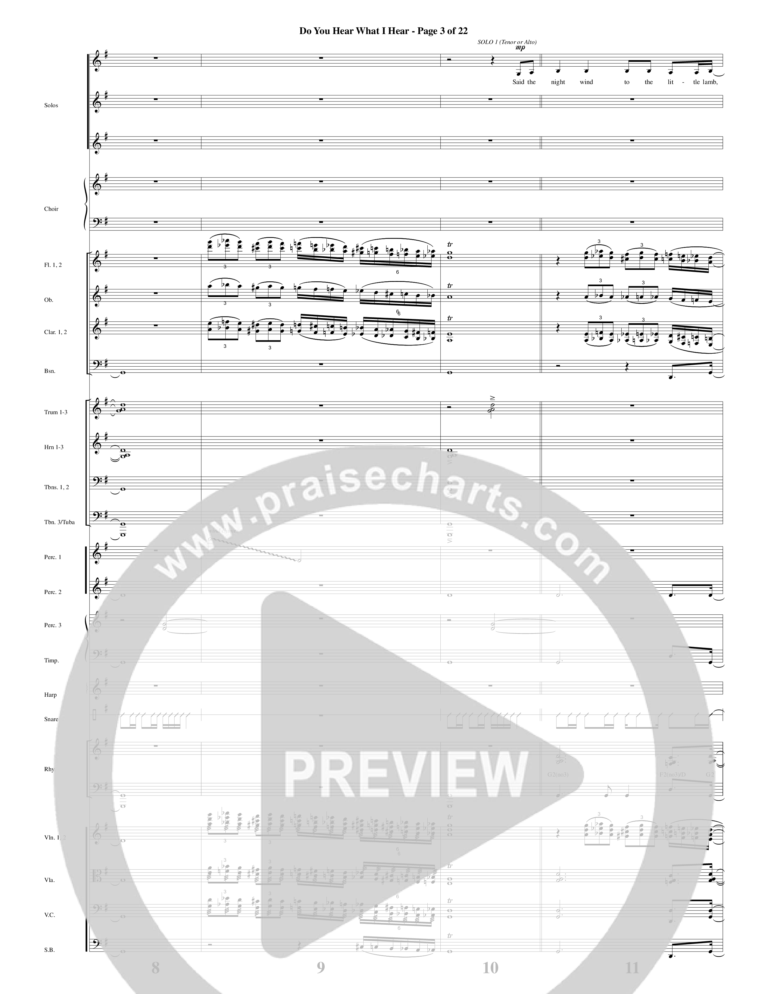 A Merry Clydesdale Christmas (12 Song Choral Collection) Song 4 (Orchestration) (Arr. David Clydesdale)