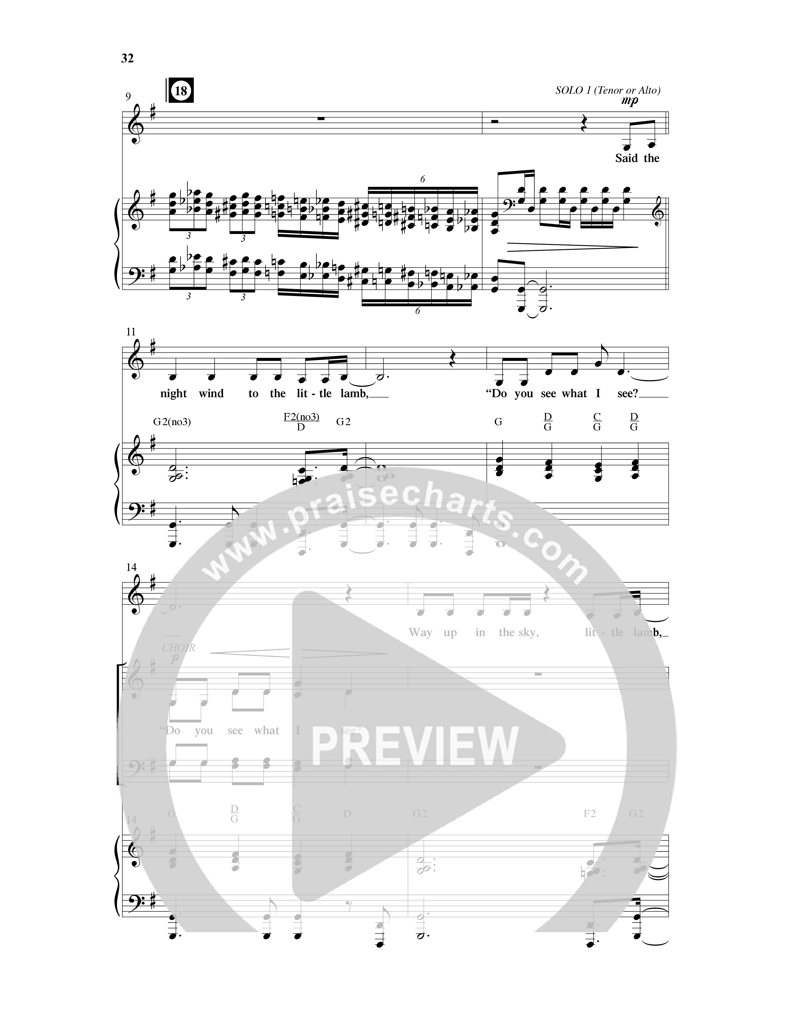 A Merry Clydesdale Christmas (12 Song Choral Collection) Song 4 (Piano SATB) (Arr. David Clydesdale)