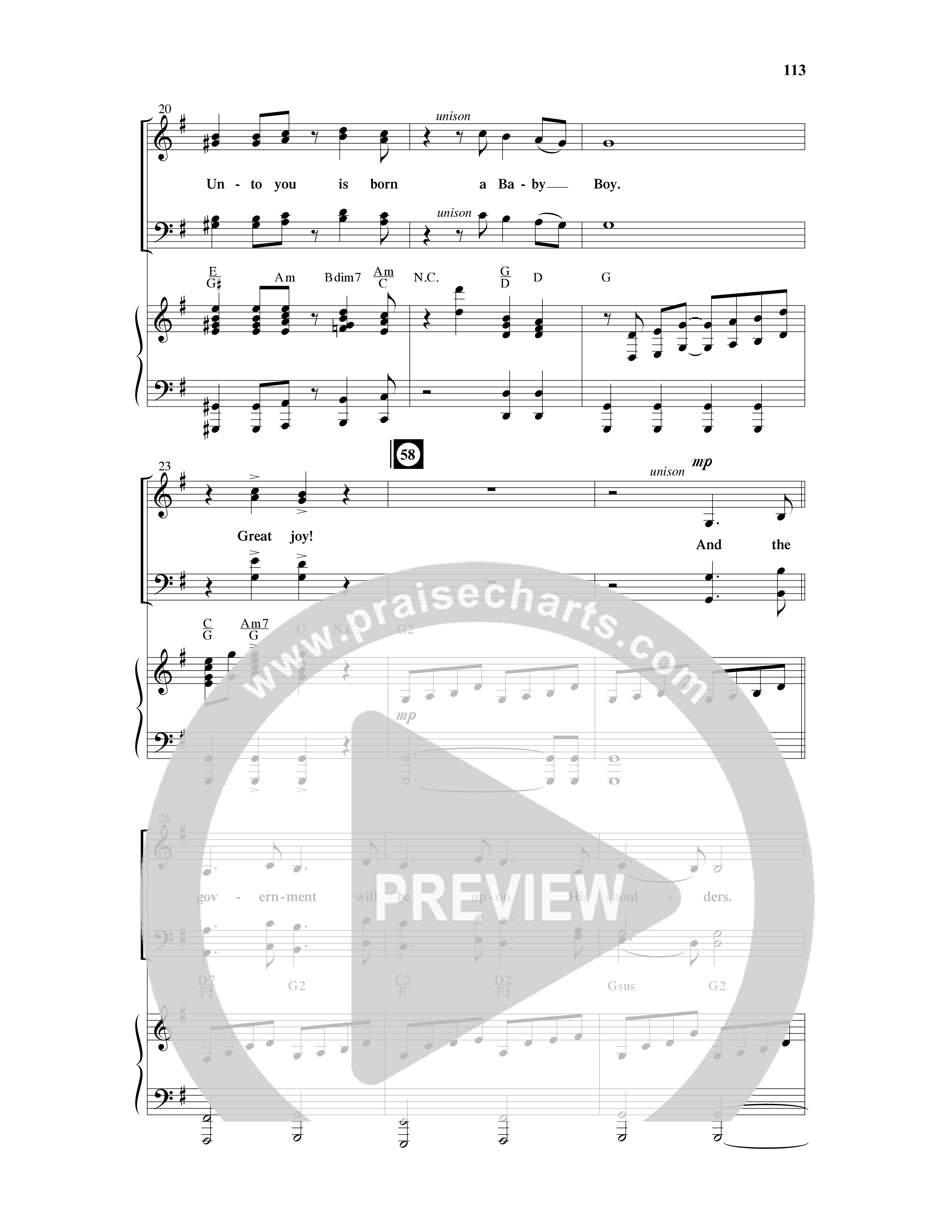 A Merry Clydesdale Christmas (12 Song Choral Collection) Song 5 (Piano SATB) (Arr. David Clydesdale)