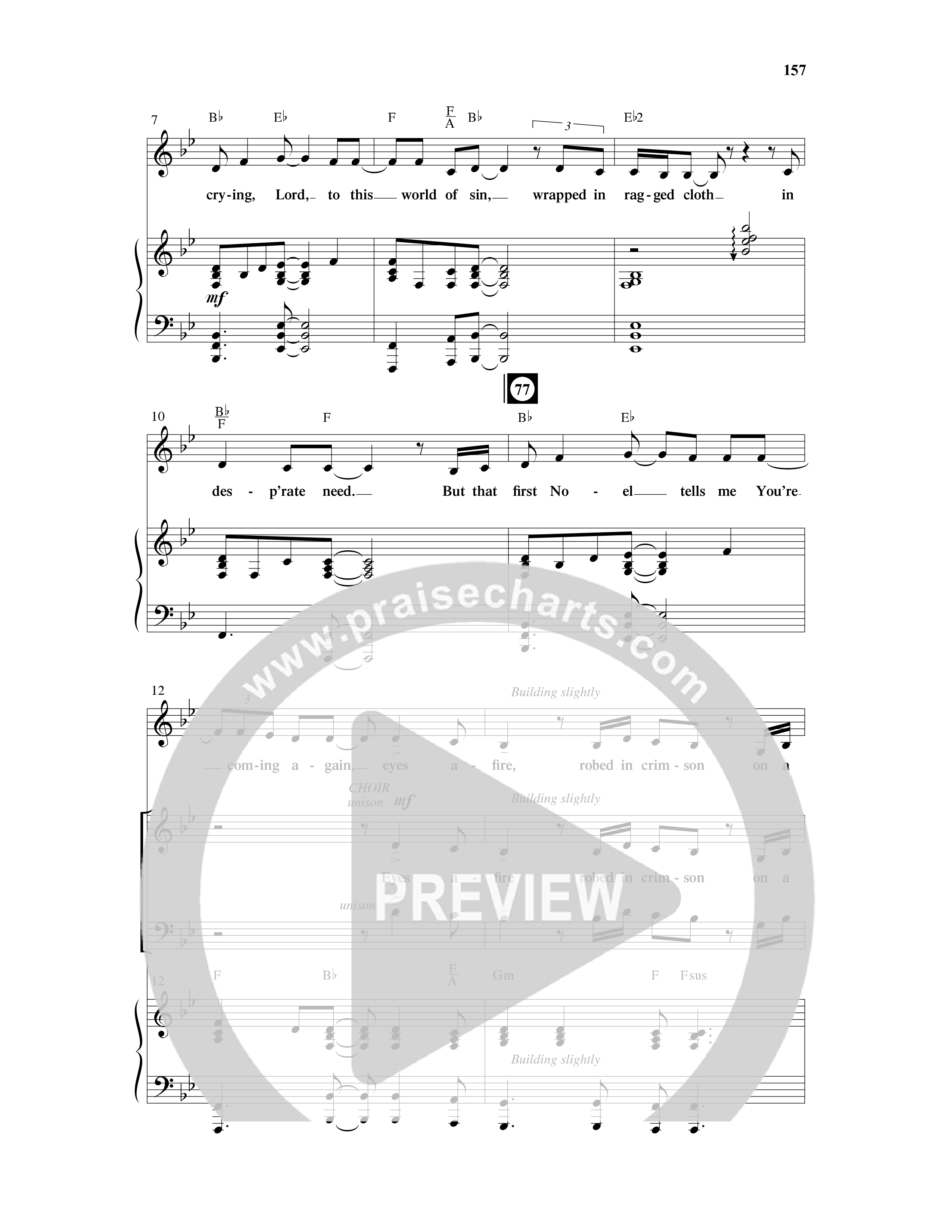 A Merry Clydesdale Christmas (12 Song Choral Collection) Song 7 (Piano SATB) (Arr. David Clydesdale)