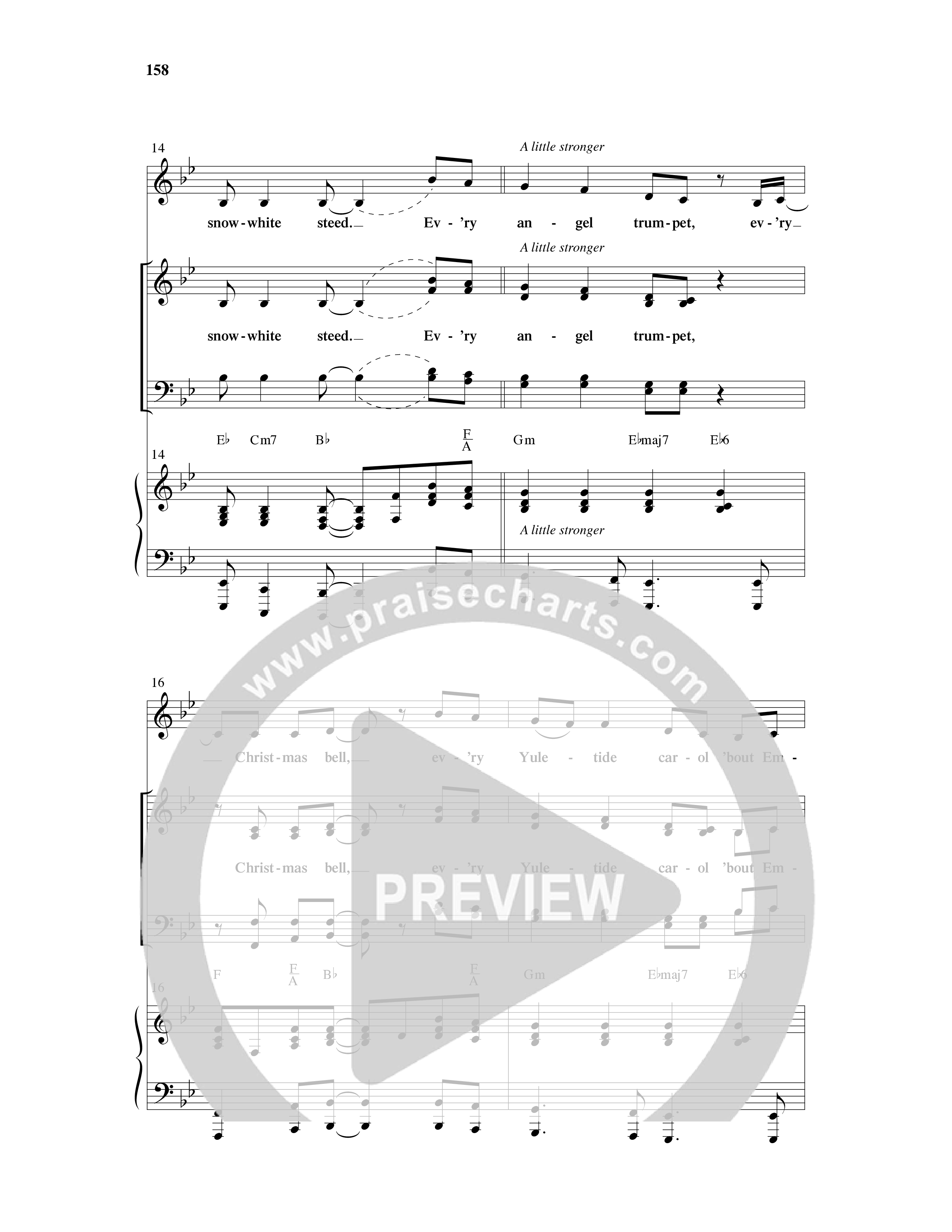 A Merry Clydesdale Christmas (12 Song Choral Collection) Song 7 (Piano SATB) (Arr. David Clydesdale)