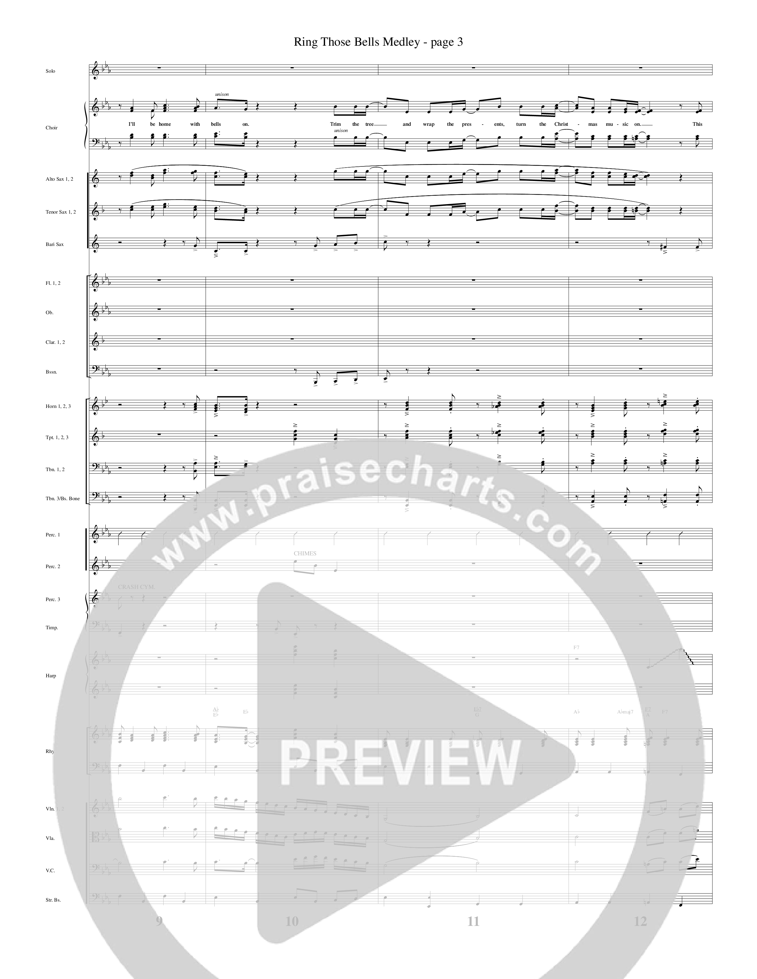 A Merry Clydesdale Christmas (12 Song Choral Collection) Song 9 (Orchestration) (Arr. David Clydesdale)
