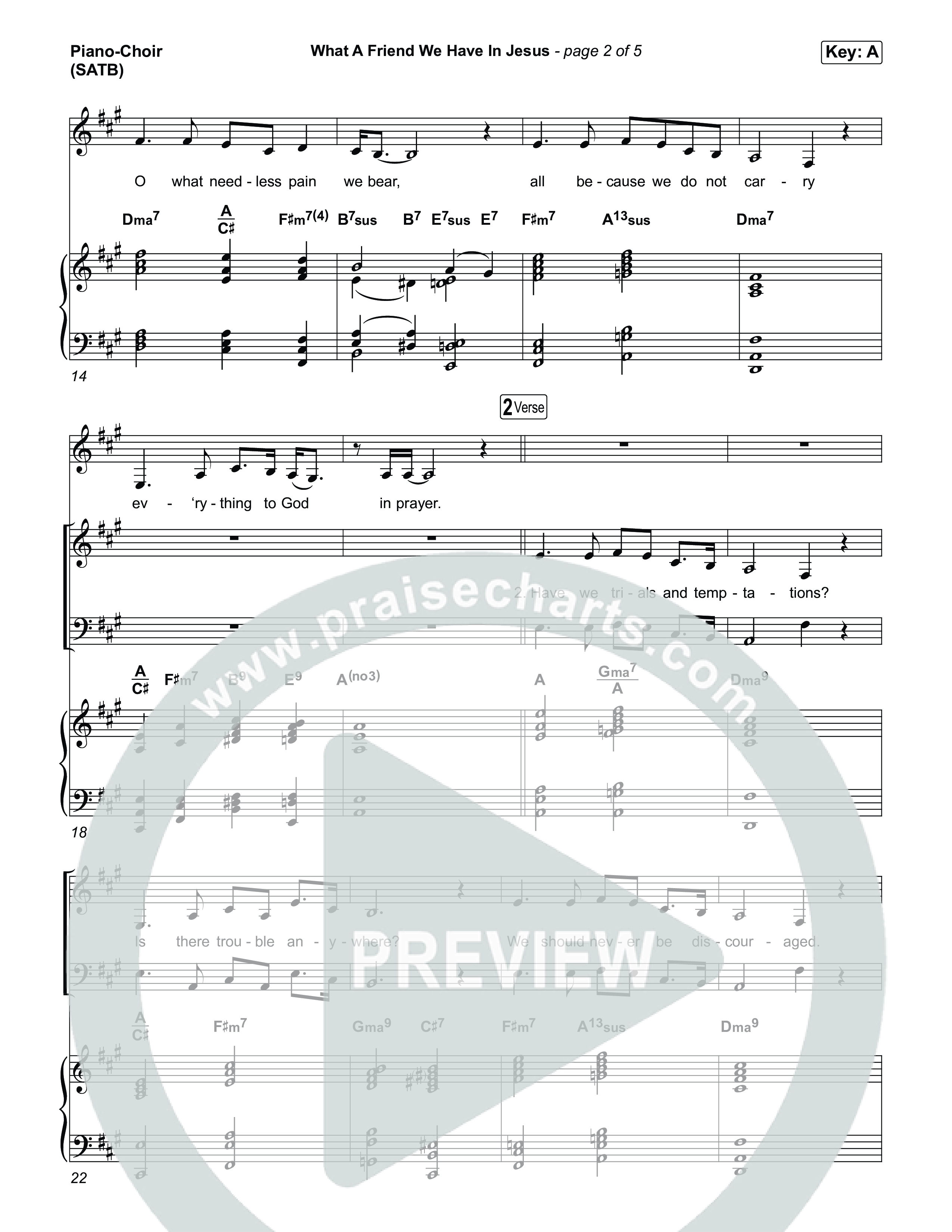 What A Friend We Have In Jesus Piano/Vocal Pack (CeCe Winans)