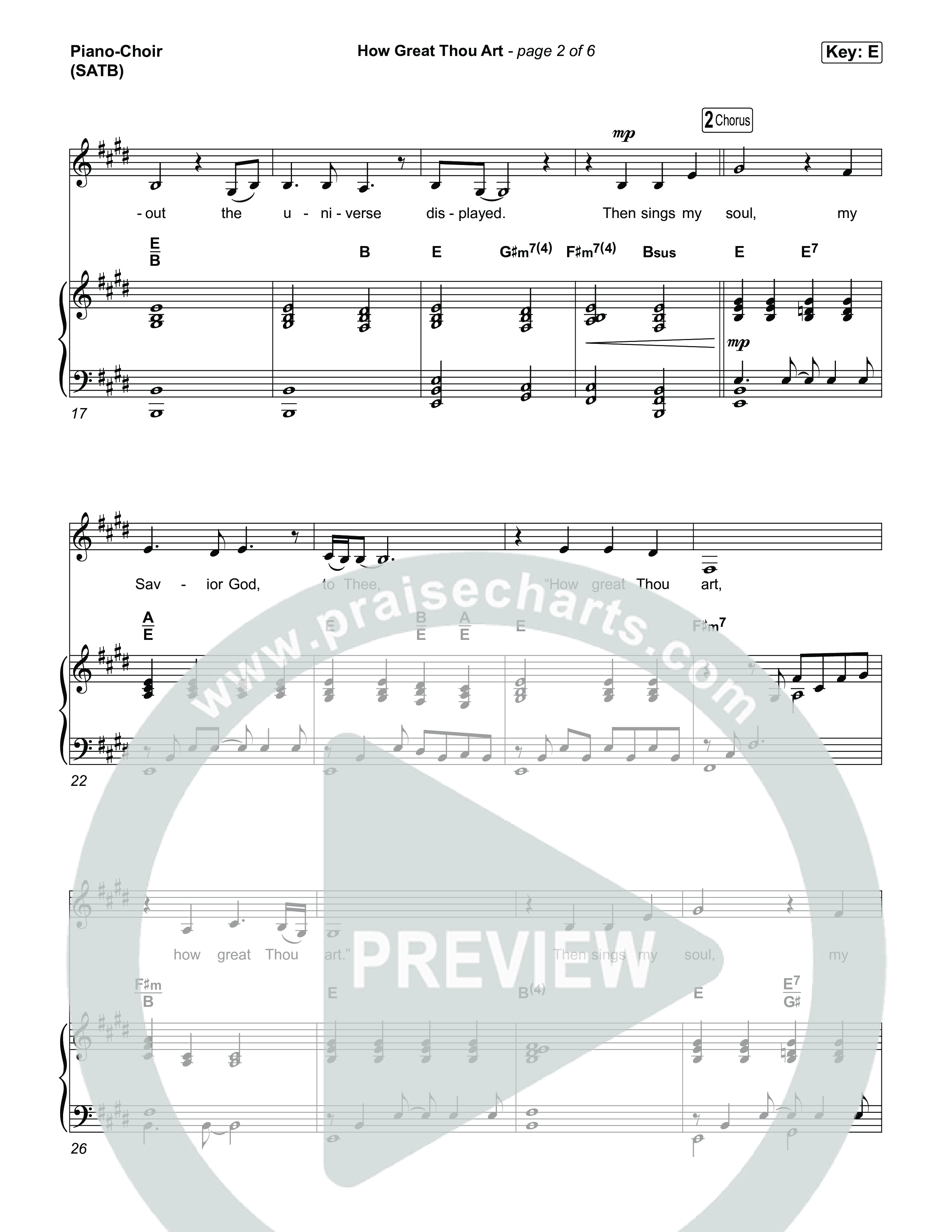 How Great Thou Art Piano/Vocal Pack (CeCe Winans)