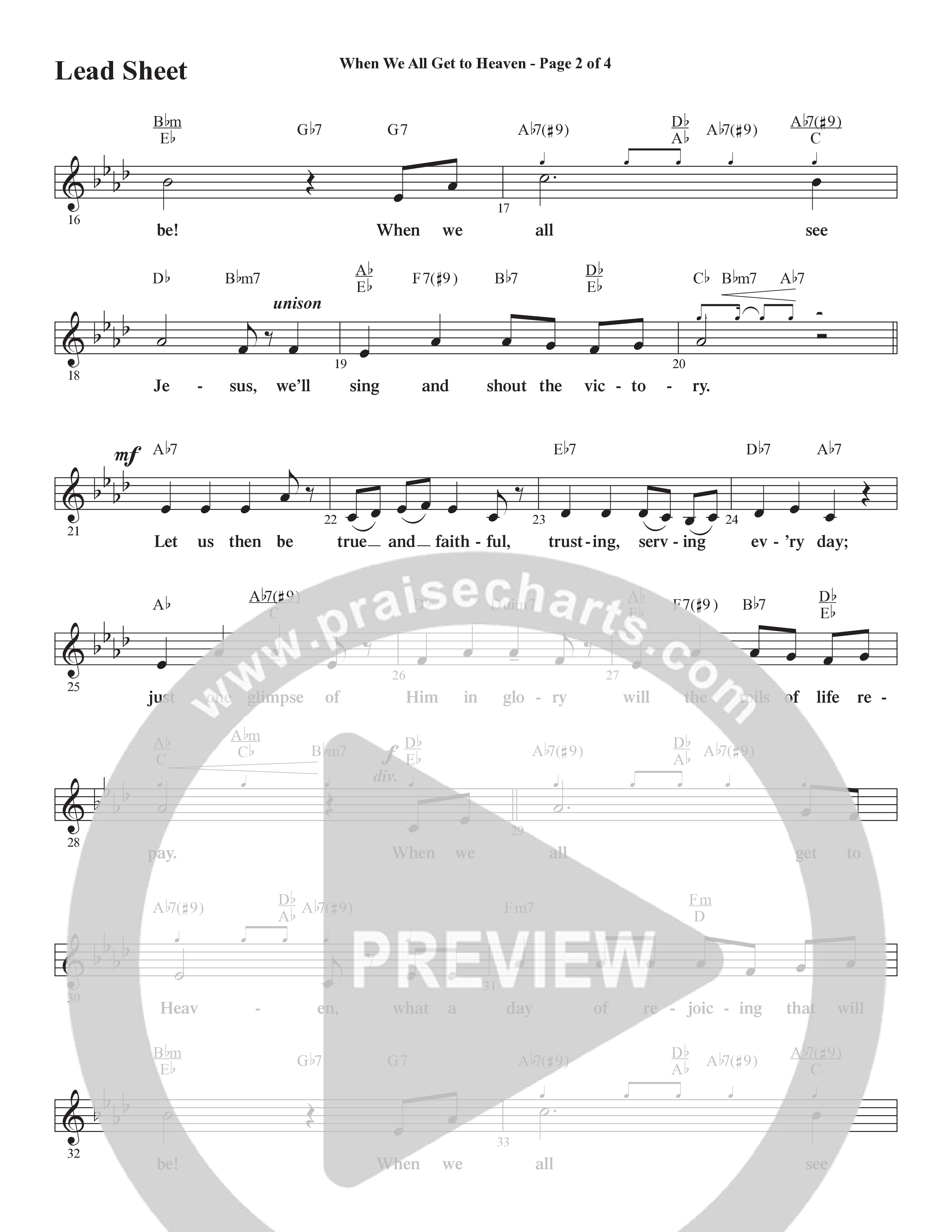And So We Sing (11 Song Choral Collection) Song 11 (Lead & Chords) (Arr. Cliff Duren)