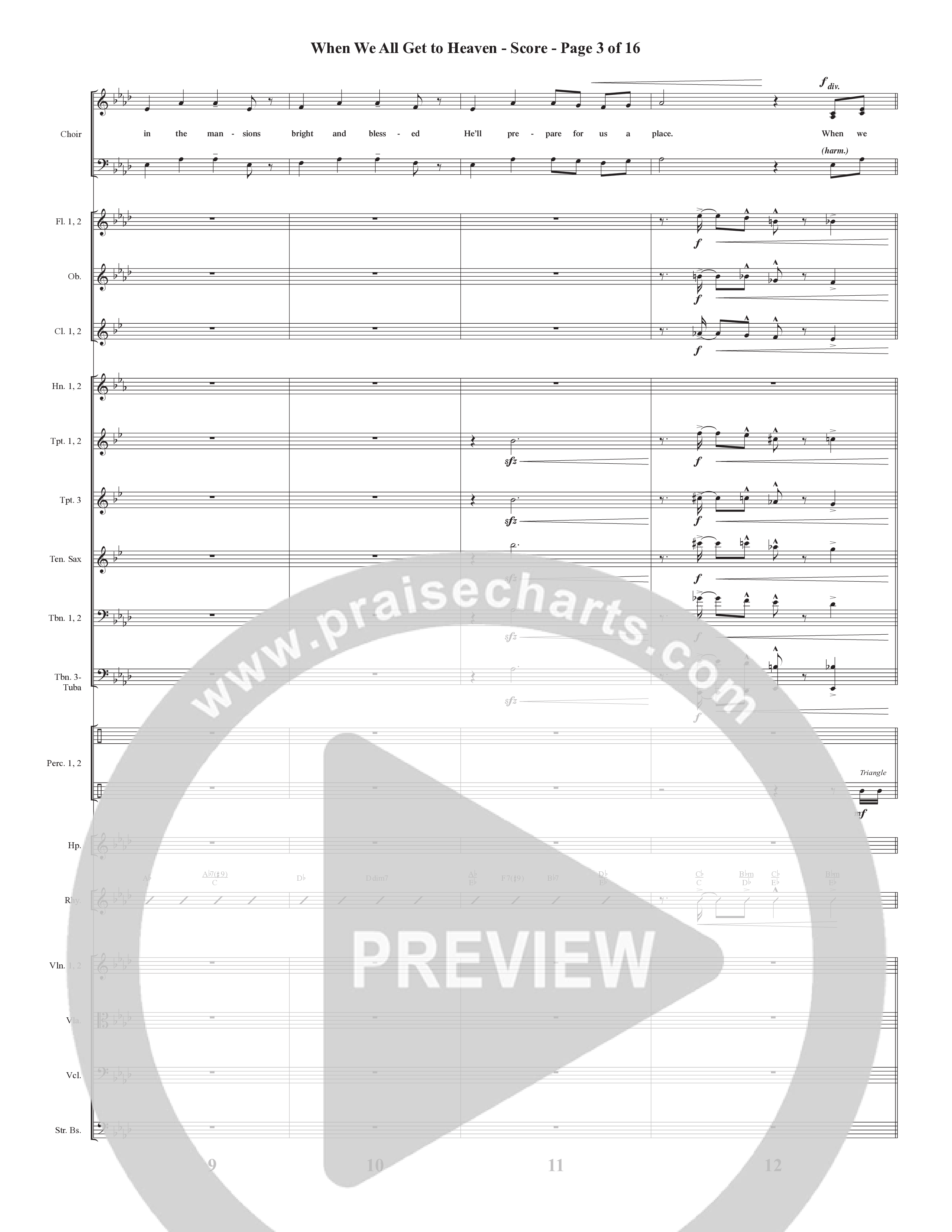And So We Sing (11 Song Choral Collection) Song 11 (Orchestration) (Arr. Cliff Duren)
