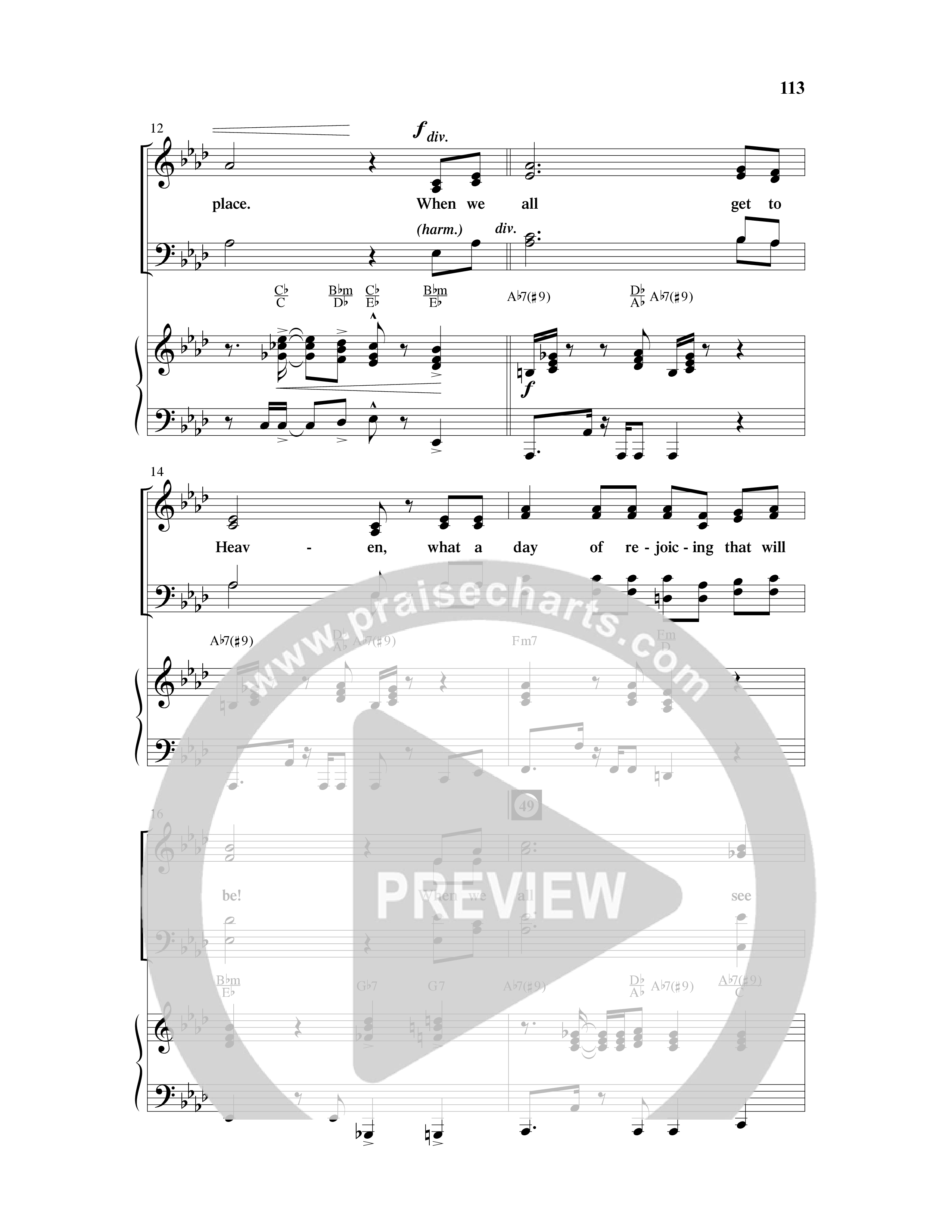 And So We Sing (11 Song Choral Collection) Song 11 (Piano SATB) (Arr. Cliff Duren)