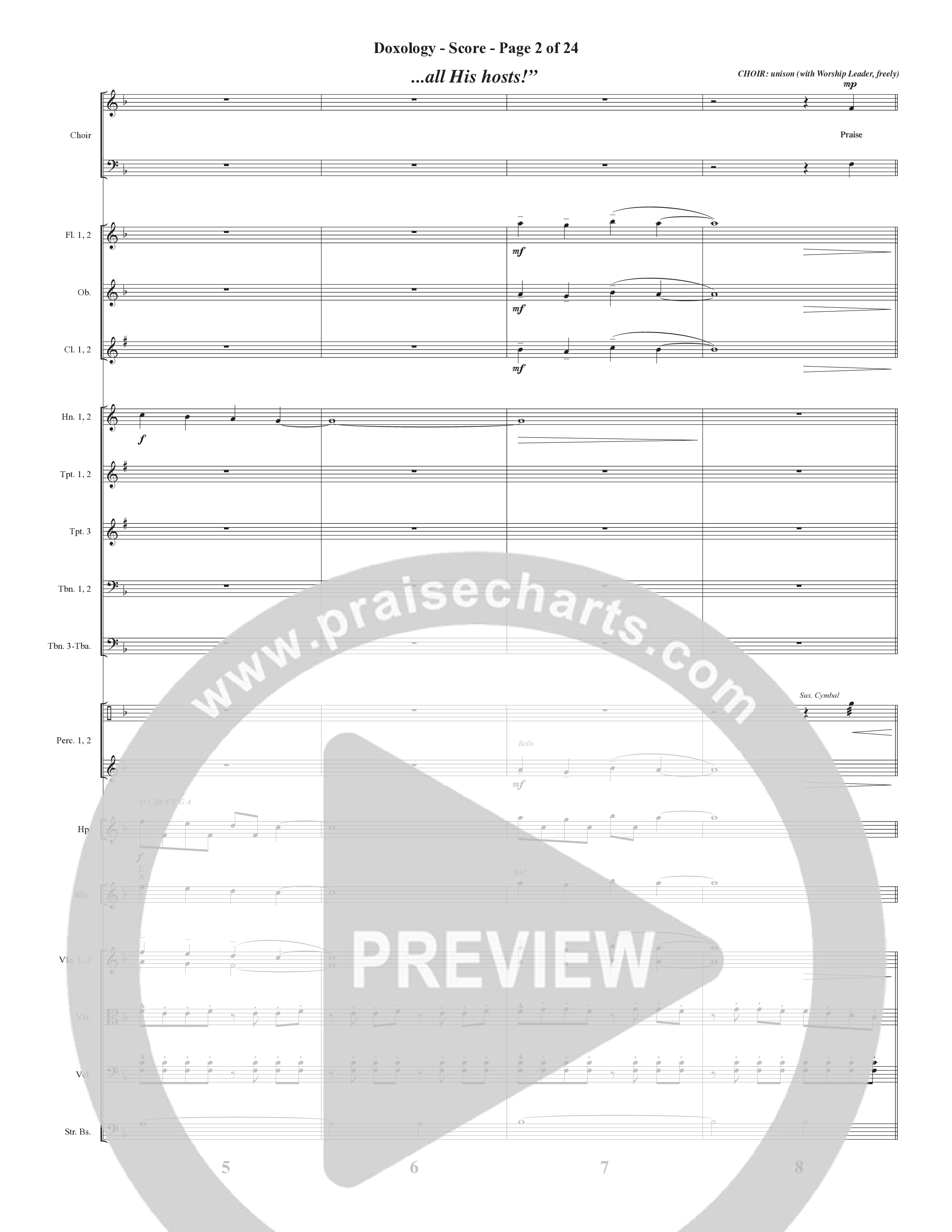 And So We Sing (11 Song Choral Collection) Song 2 (Orchestration) (Arr. Cliff Duren)