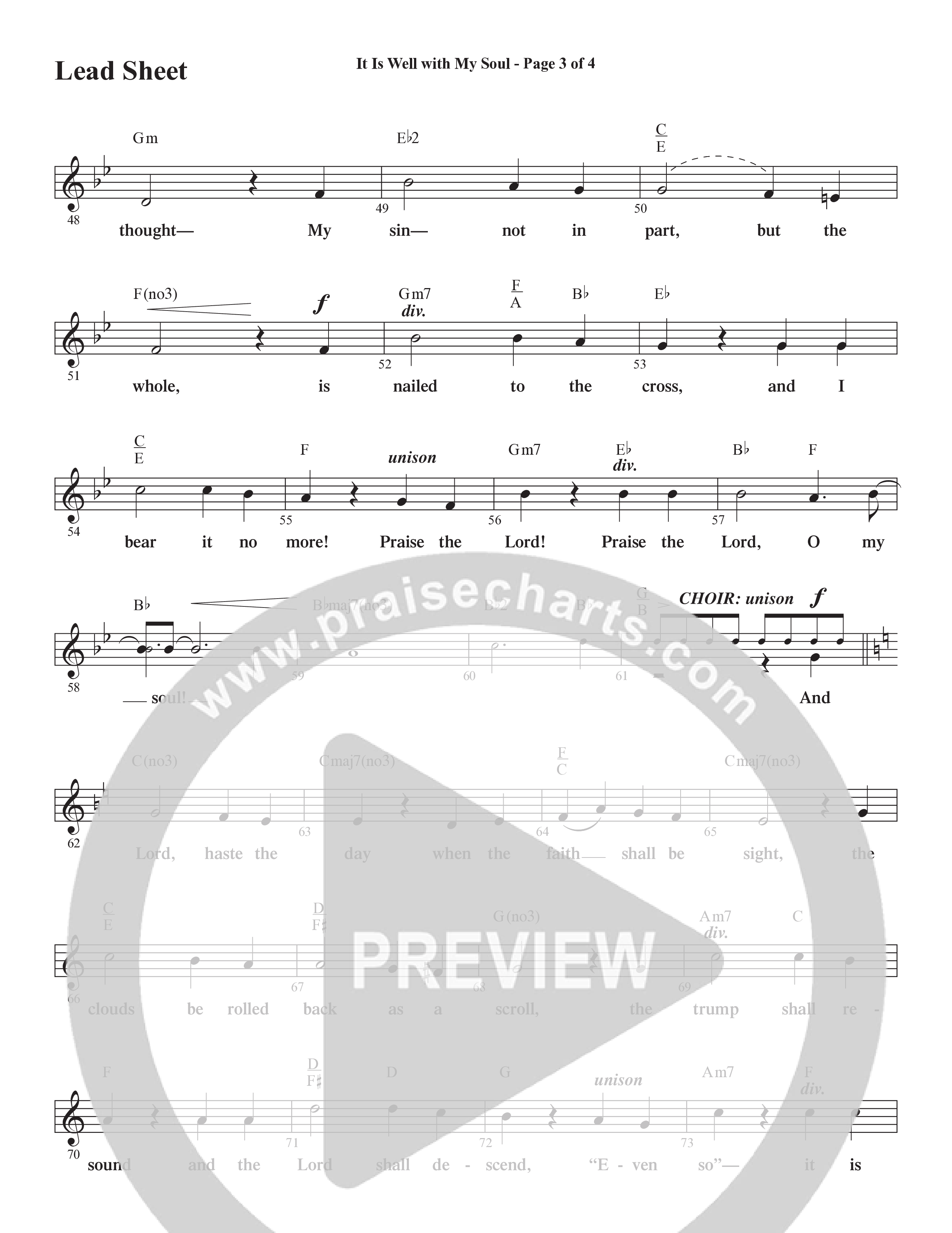 And So We Sing (11 Song Choral Collection) Song 4 (Lead & Chords) (Arr. Cliff Duren)