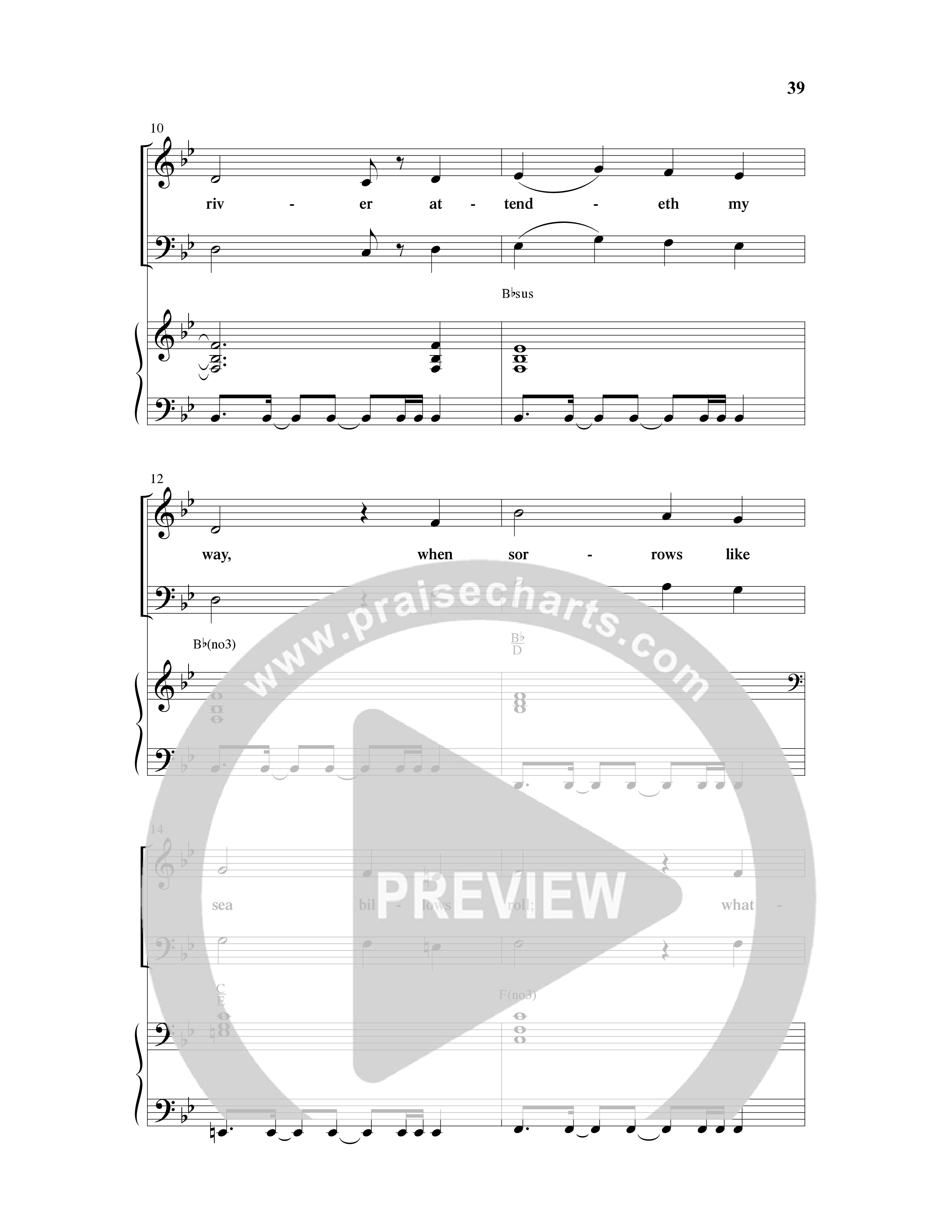 And So We Sing (11 Song Choral Collection) Song 4 (Piano SATB) (Arr. Cliff Duren)