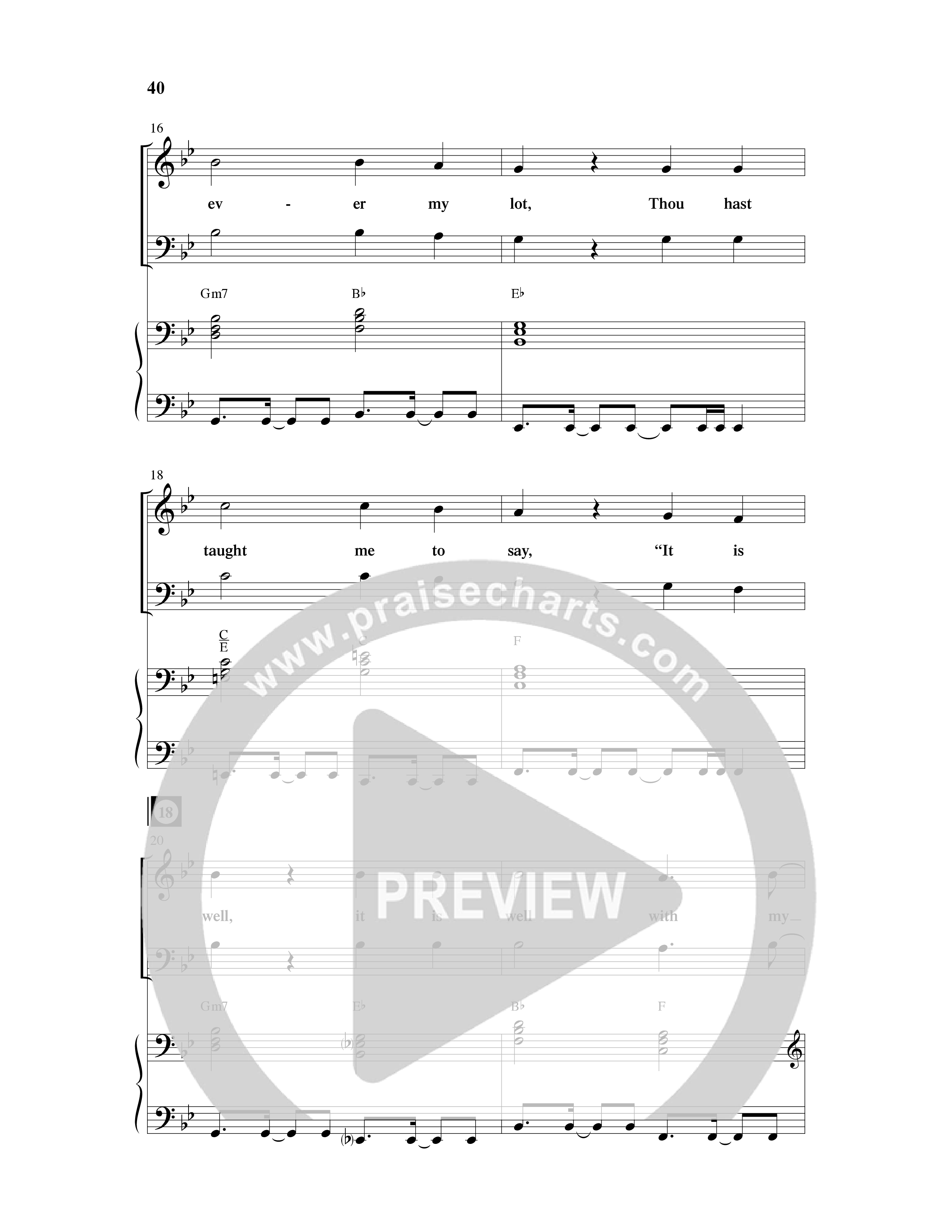 And So We Sing (11 Song Choral Collection) Song 4 (Piano SATB) (Arr. Cliff Duren)