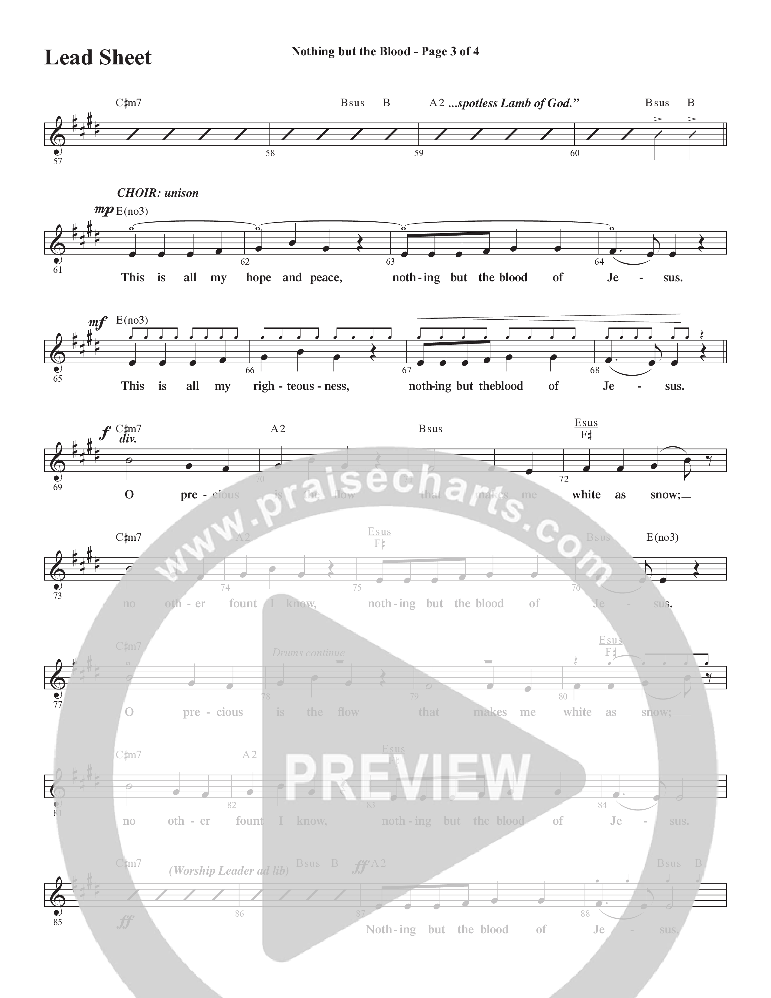 And So We Sing (11 Song Choral Collection) Song 5 (Lead & Chords) (Arr. Cliff Duren)