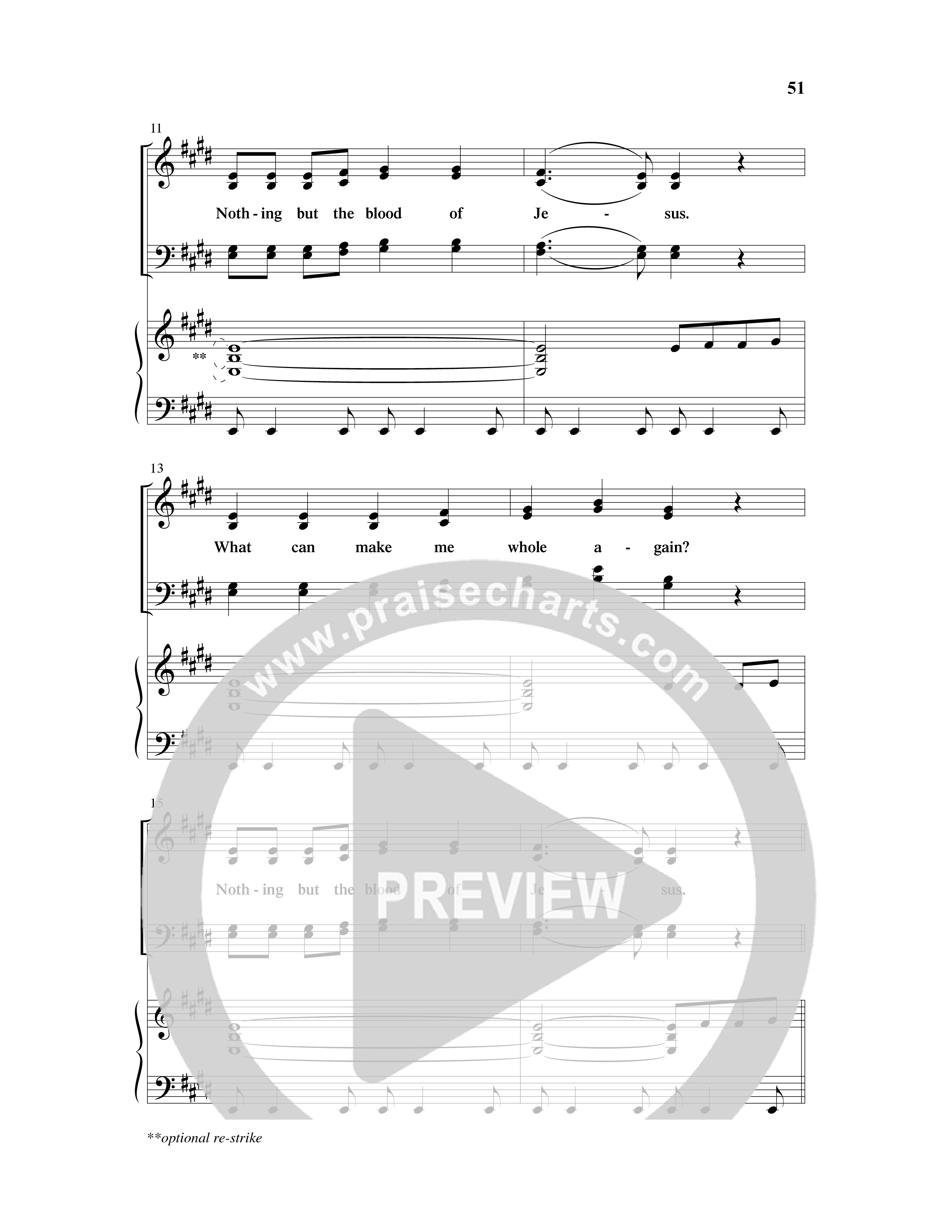 And So We Sing (11 Song Choral Collection) Song 5 (Piano SATB) (Arr. Cliff Duren)