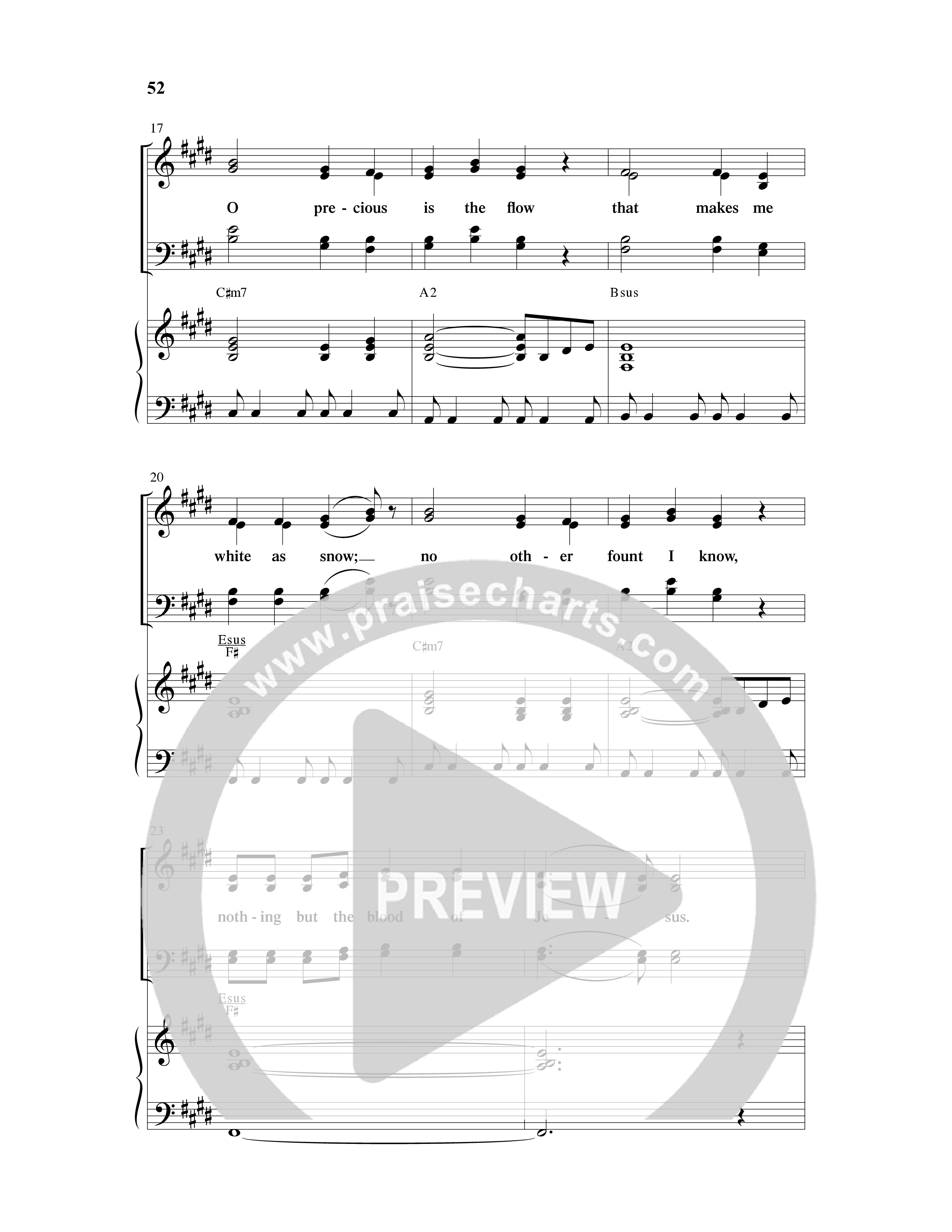 And So We Sing (11 Song Choral Collection) Song 5 (Piano SATB) (Arr. Cliff Duren)